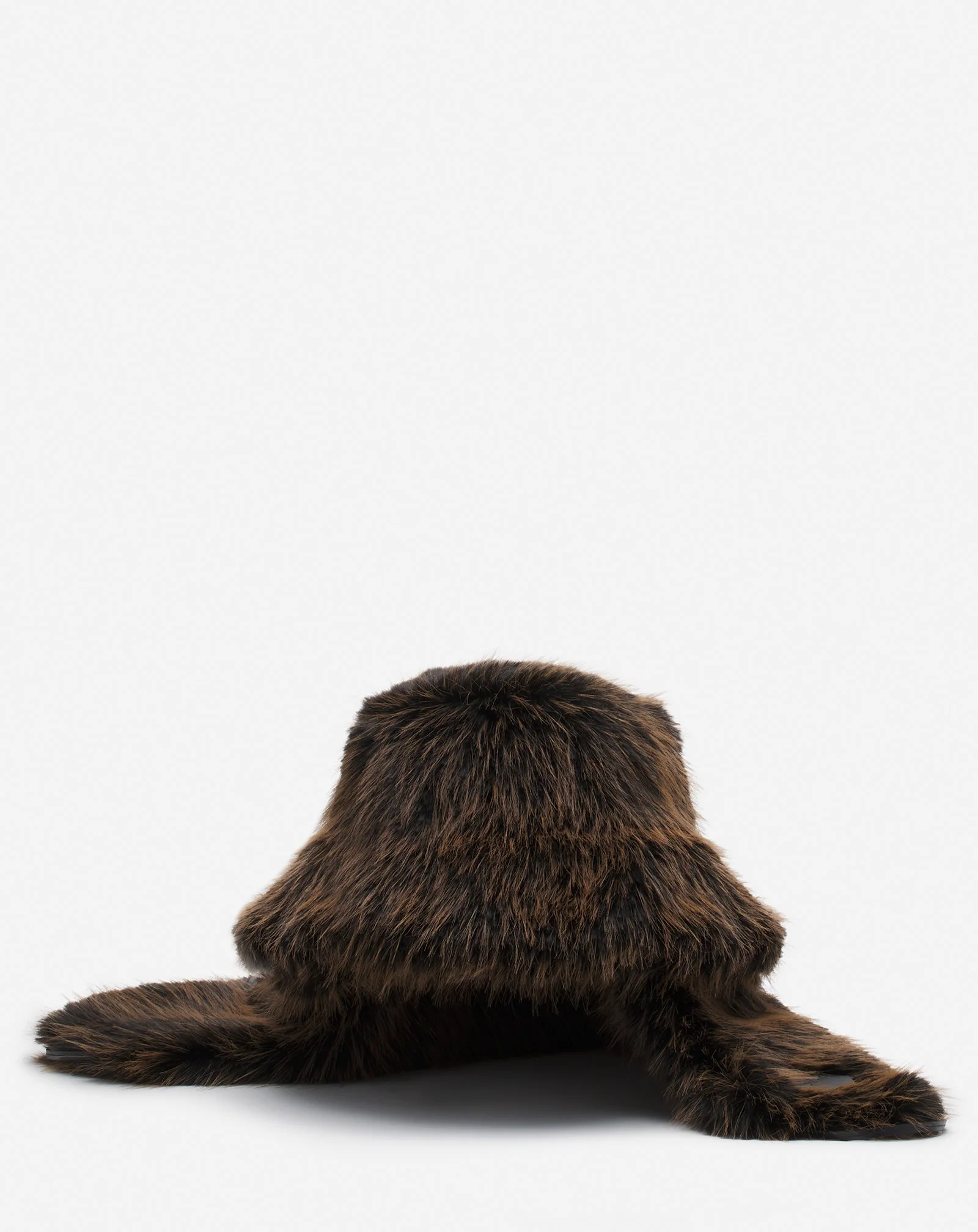 Lanvin x future faux fur fisherman hat