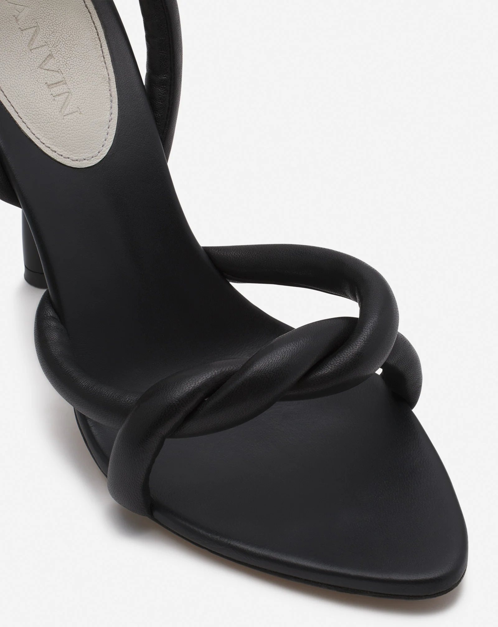 Rythms by lanvin leather sandals