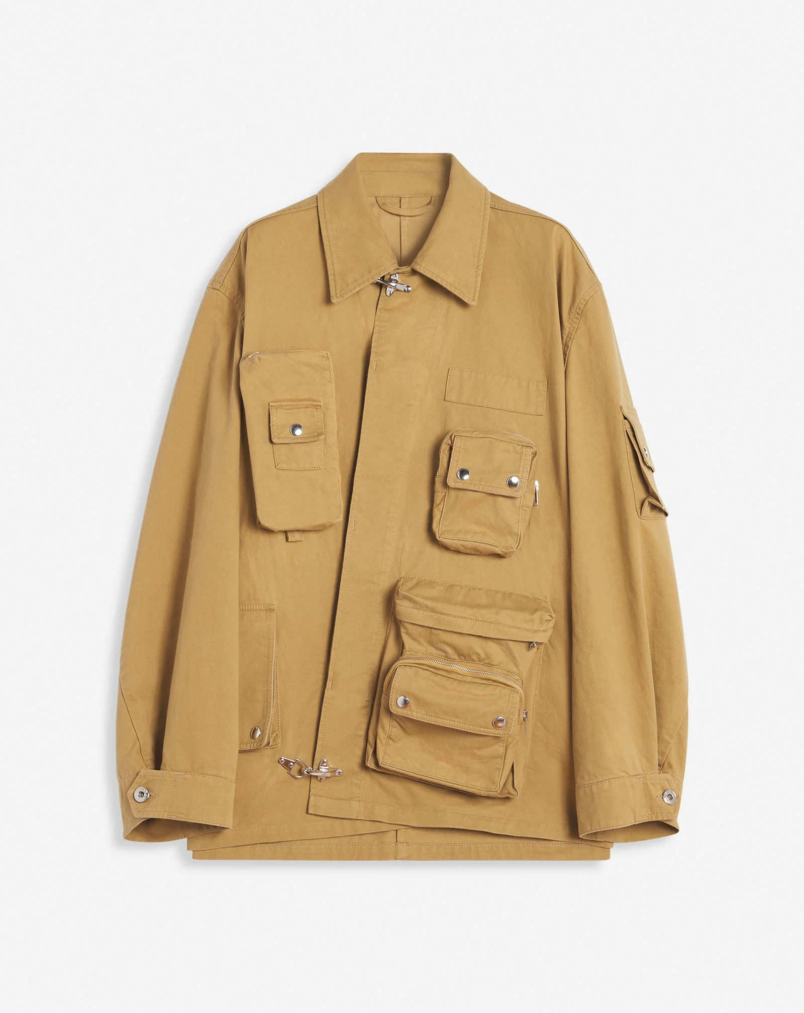 Lanvin x future asymmetrical utility jacket