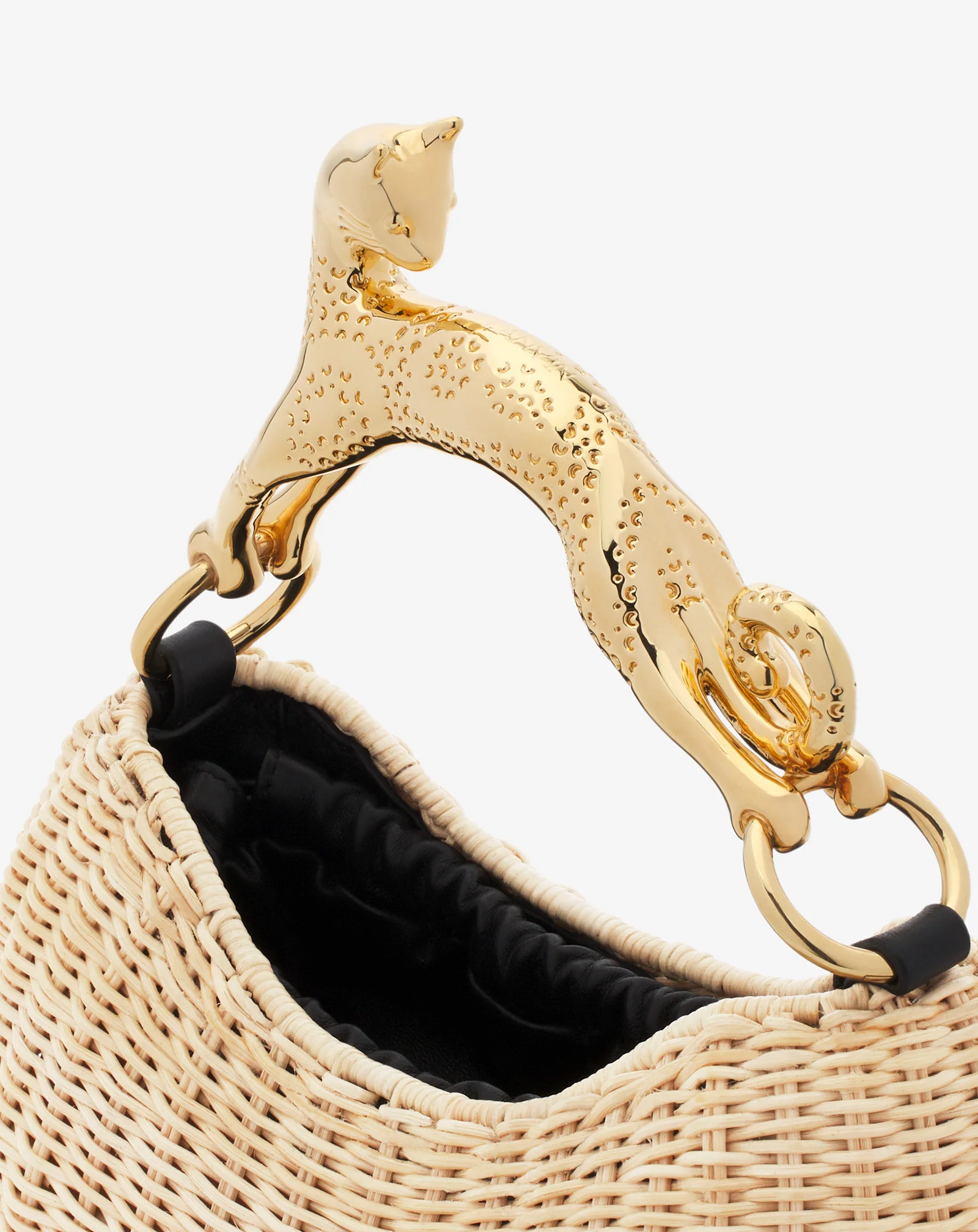 Hobo  bag pm with cat handle