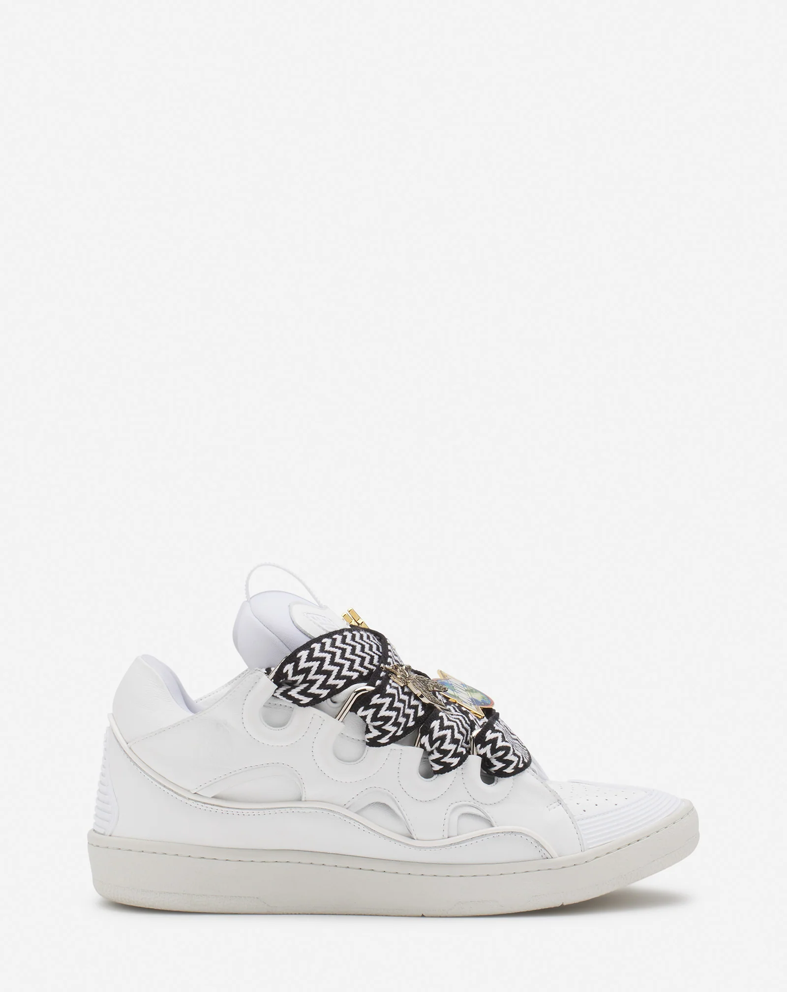 Lanvin x future curb 3.0 leather sneakers for men