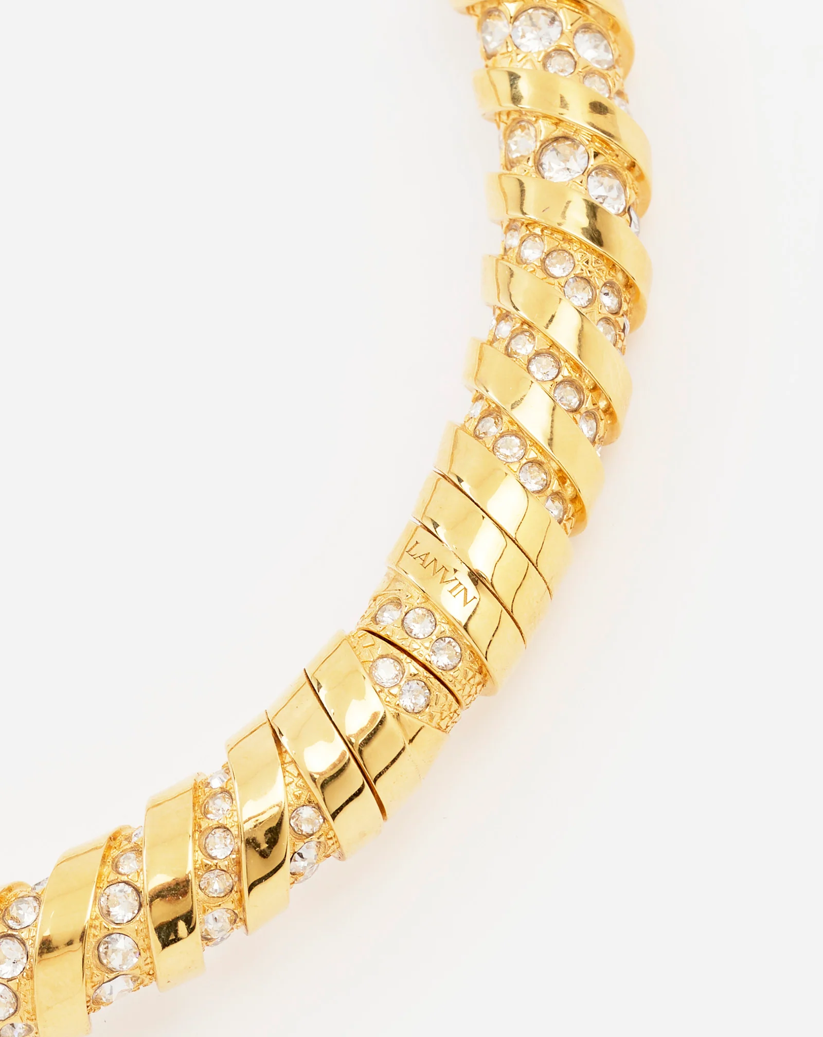 Rhinestone melodie choker necklace