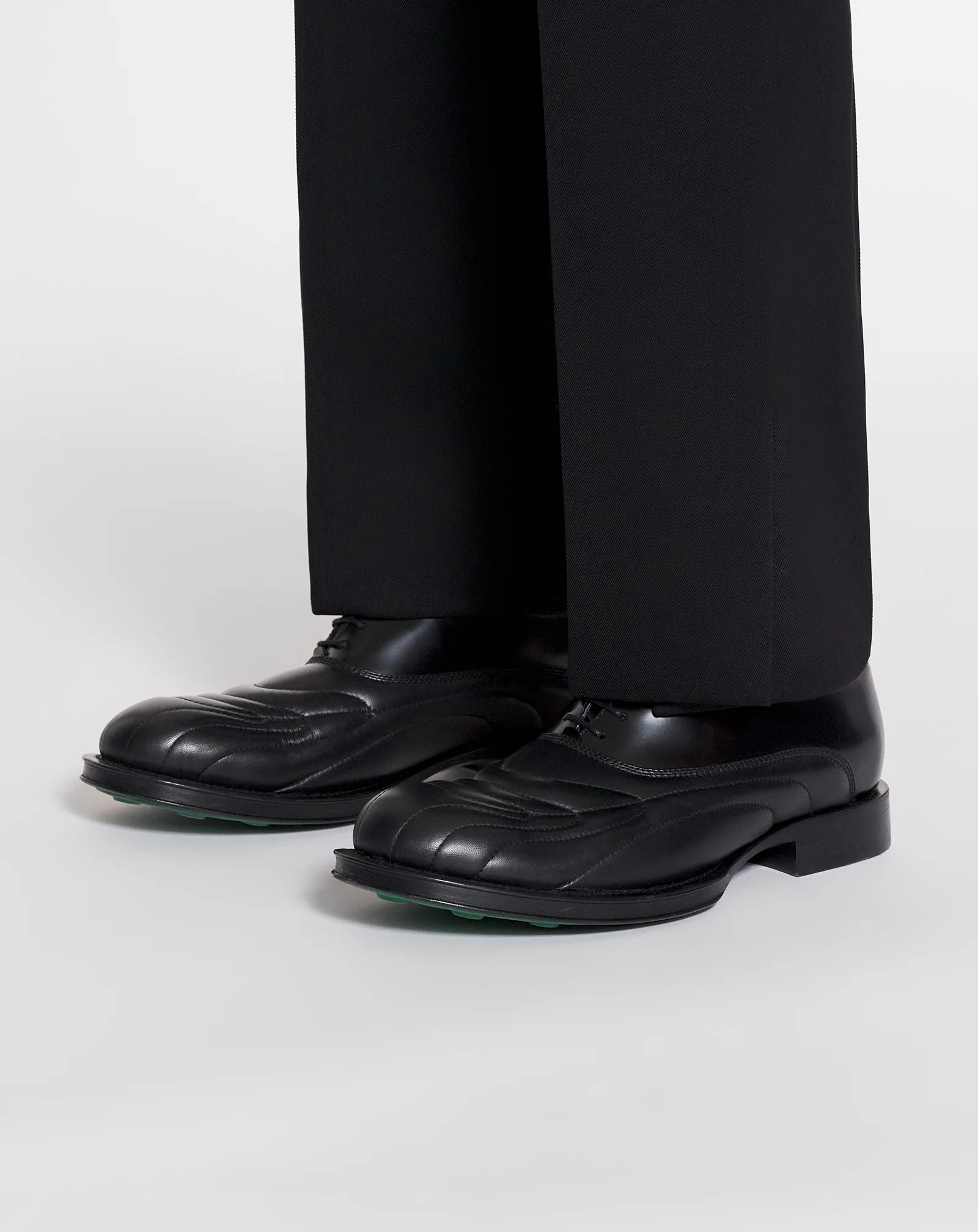 Medley leather richelieu shoe