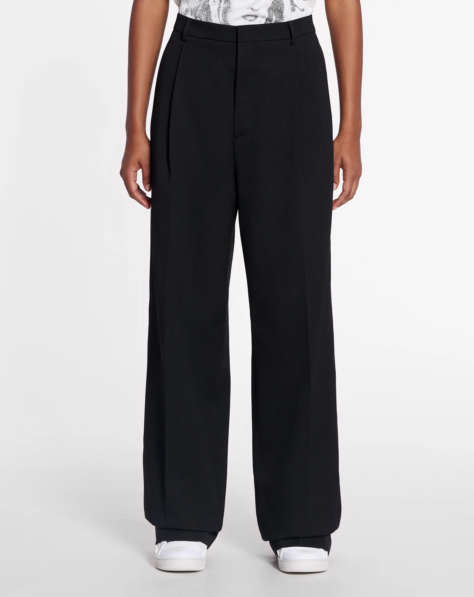 Lanvin x future unisex wide-leg pants