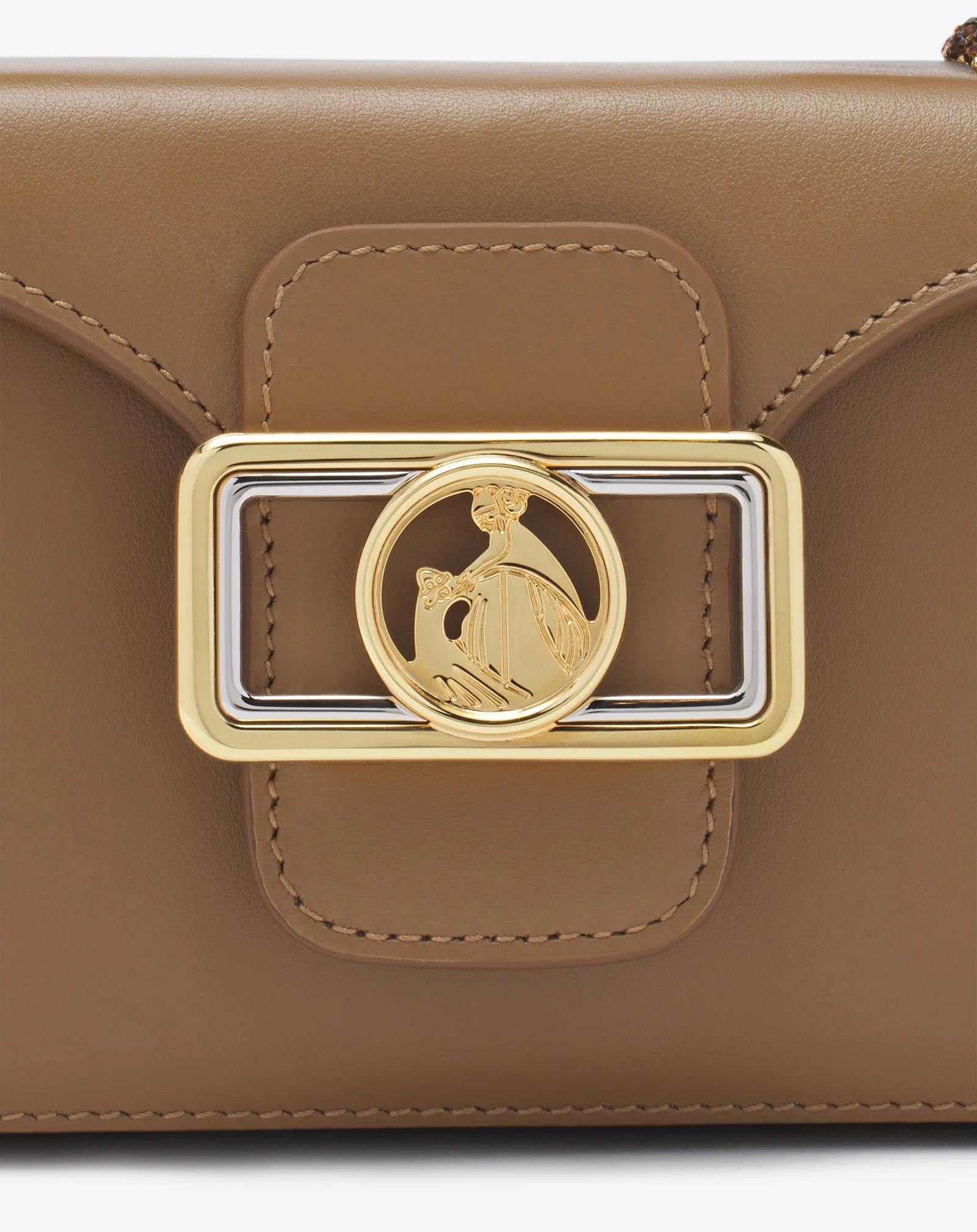 Nano pencil cat leather bag