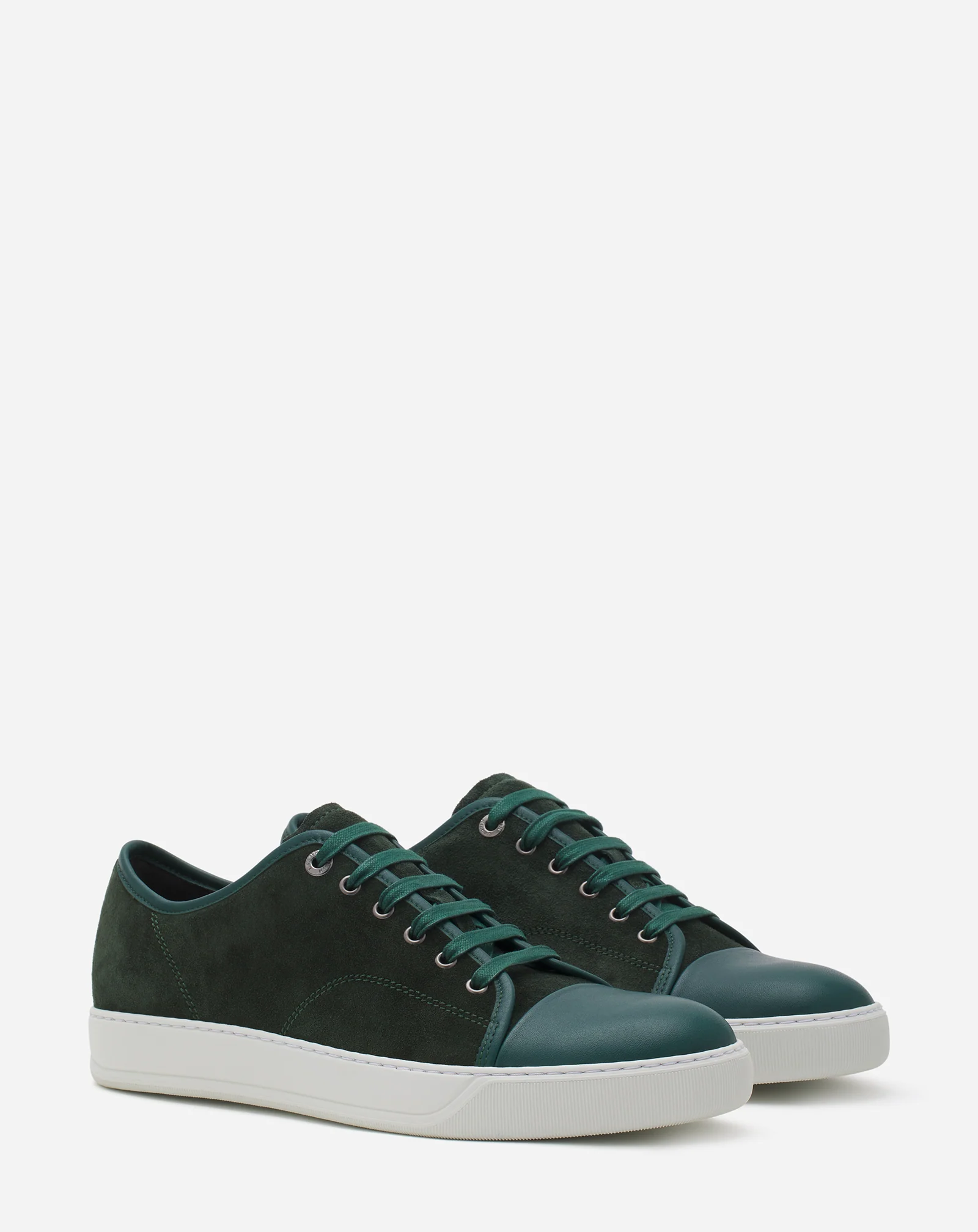 Dbb1 leather and suede sneakers