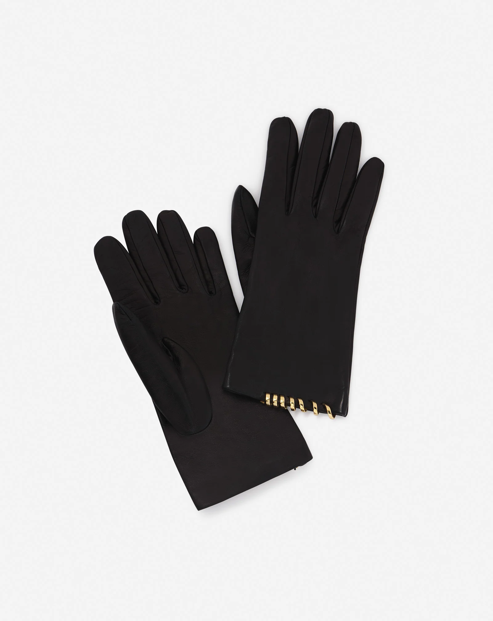 Melodie by lanvin leather gloves