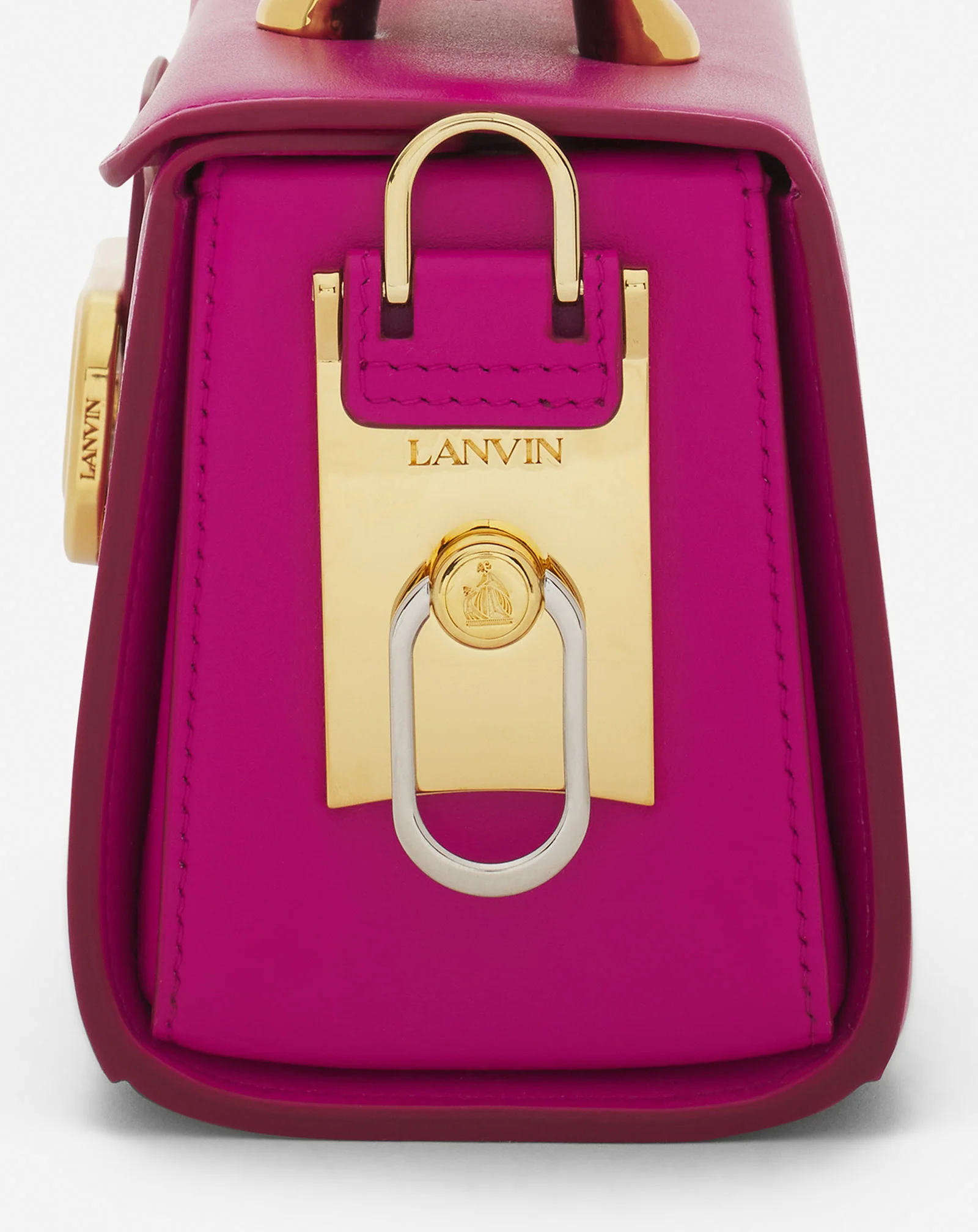 Medium leather pencil cat bag