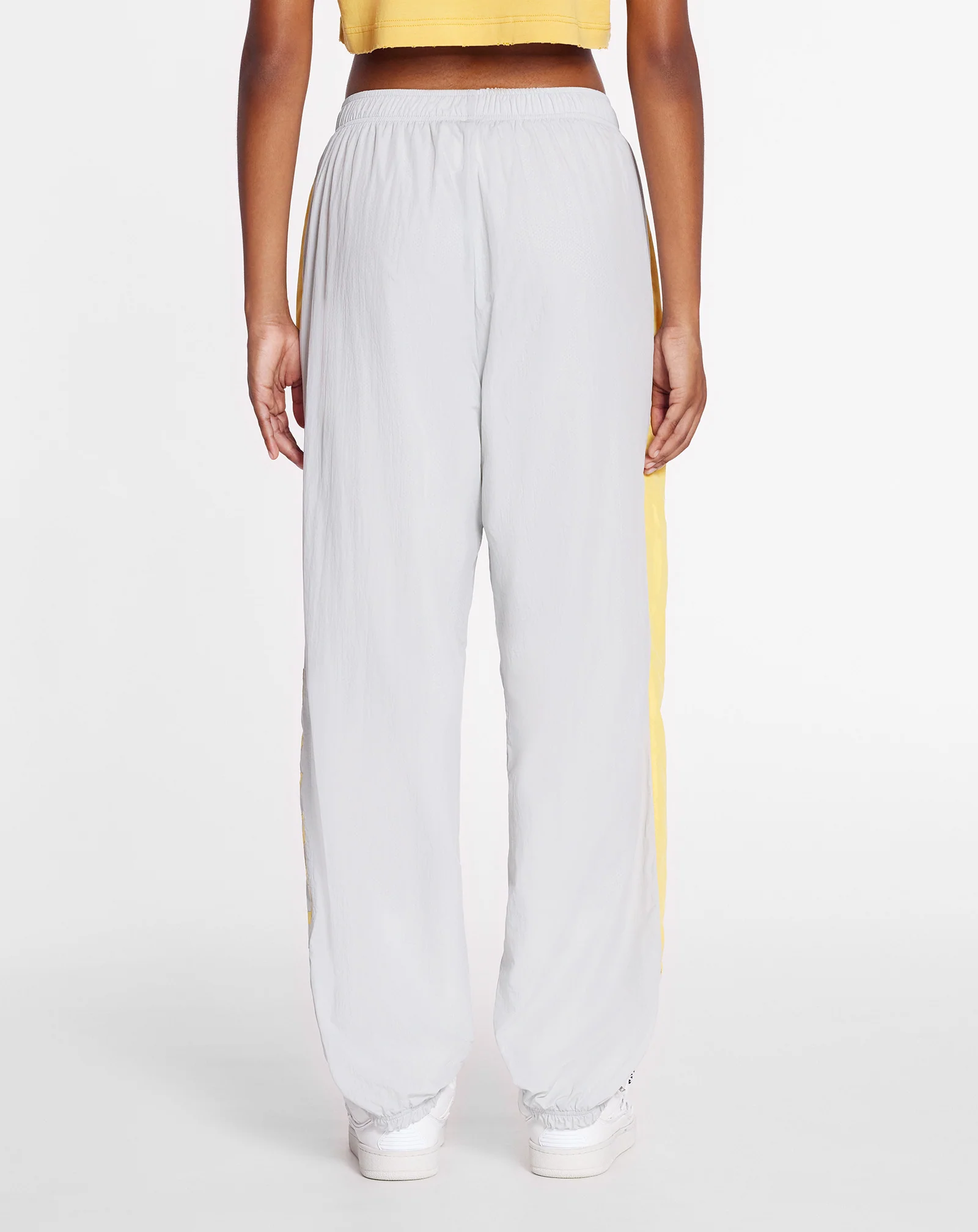 Lanvin x future jogging pants with contrasting stripes