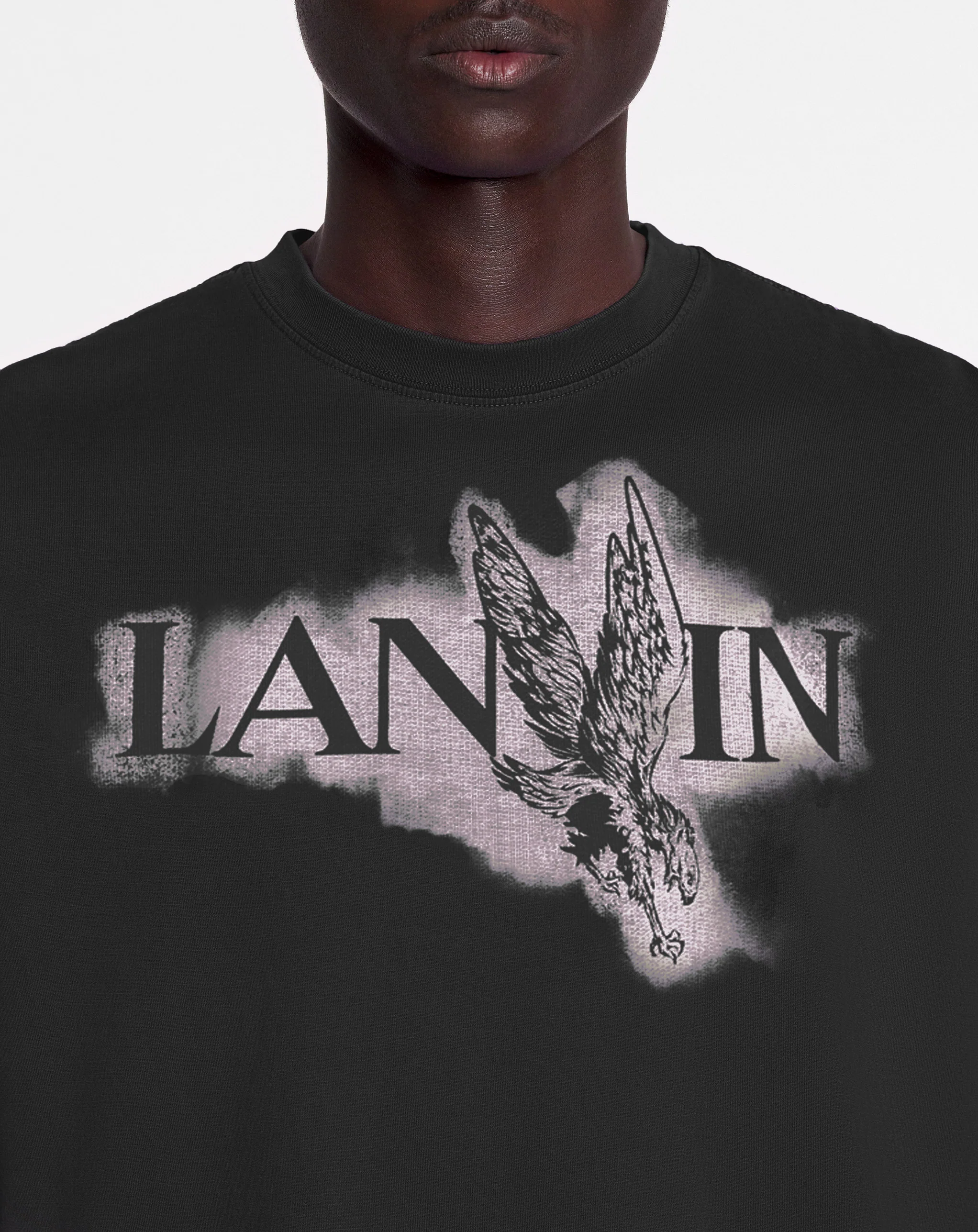 Lanvin x future eagle print t-shirt