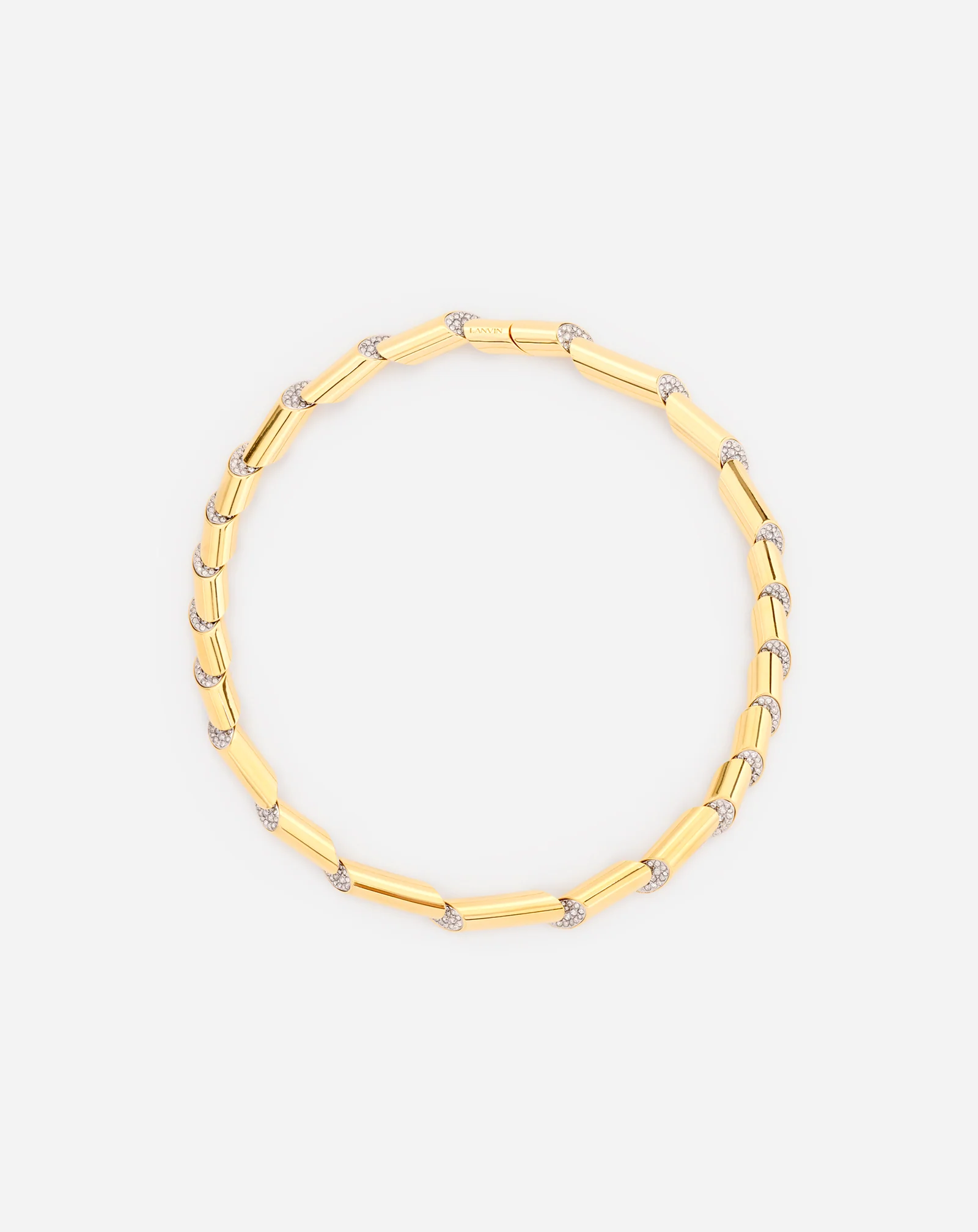 Sequence by lanvin rhinestone choker necklace