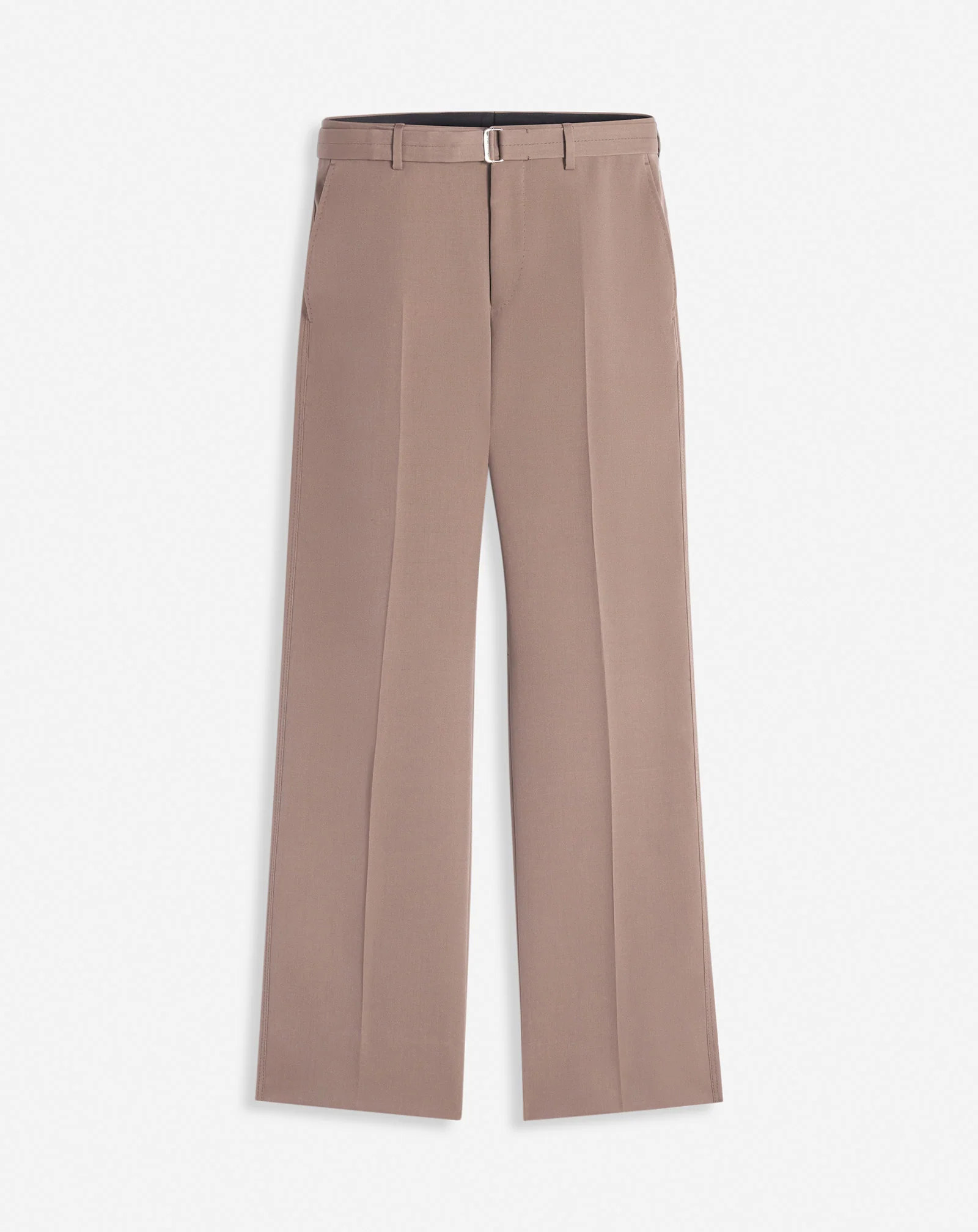 Suit pants with belt