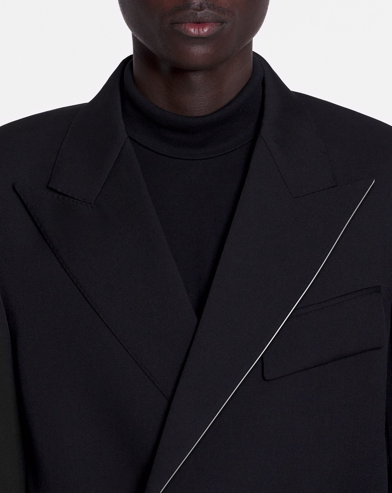 Lanvin x future unisex double-breasted jacket