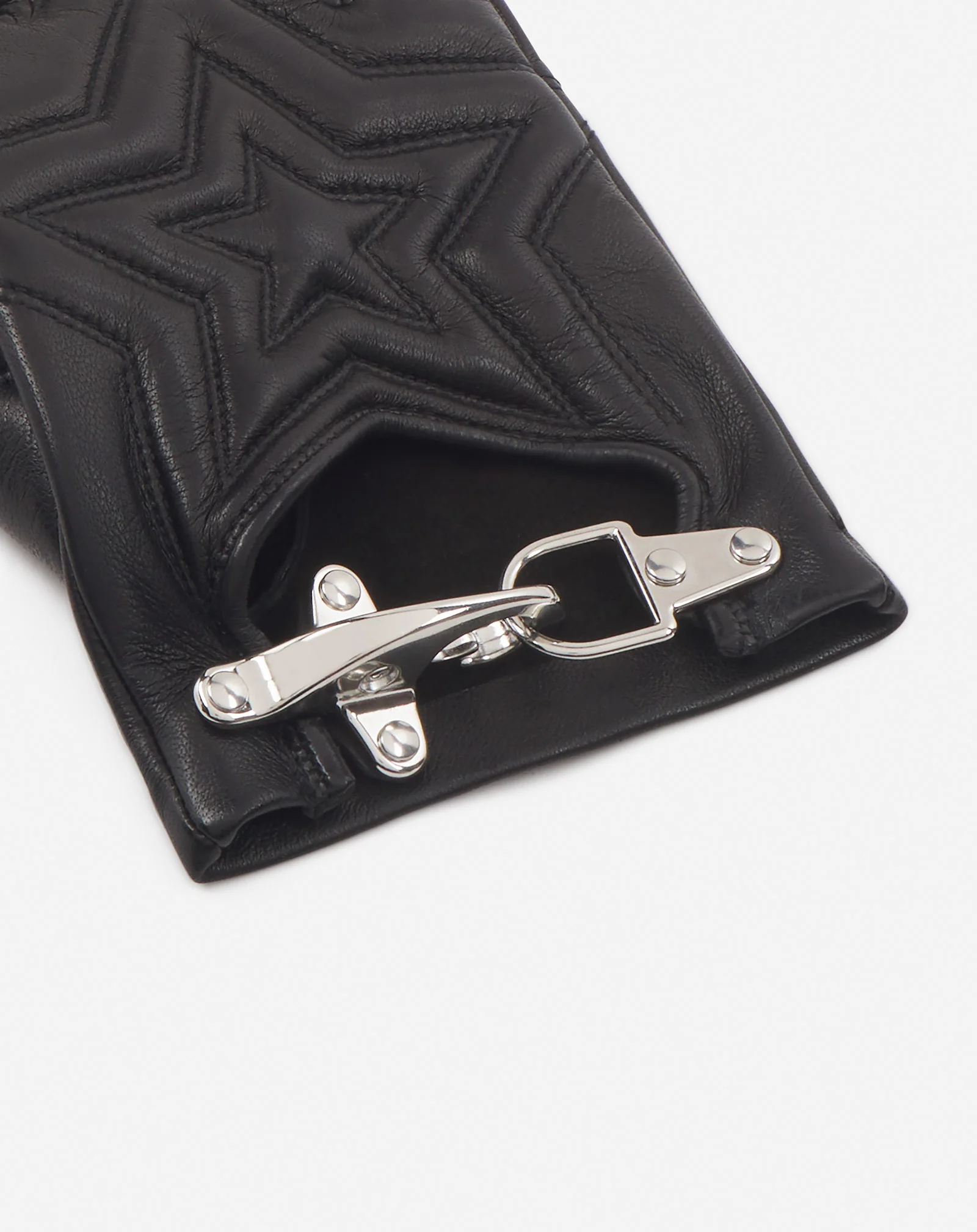 Lanvin x future quilted leather gloves