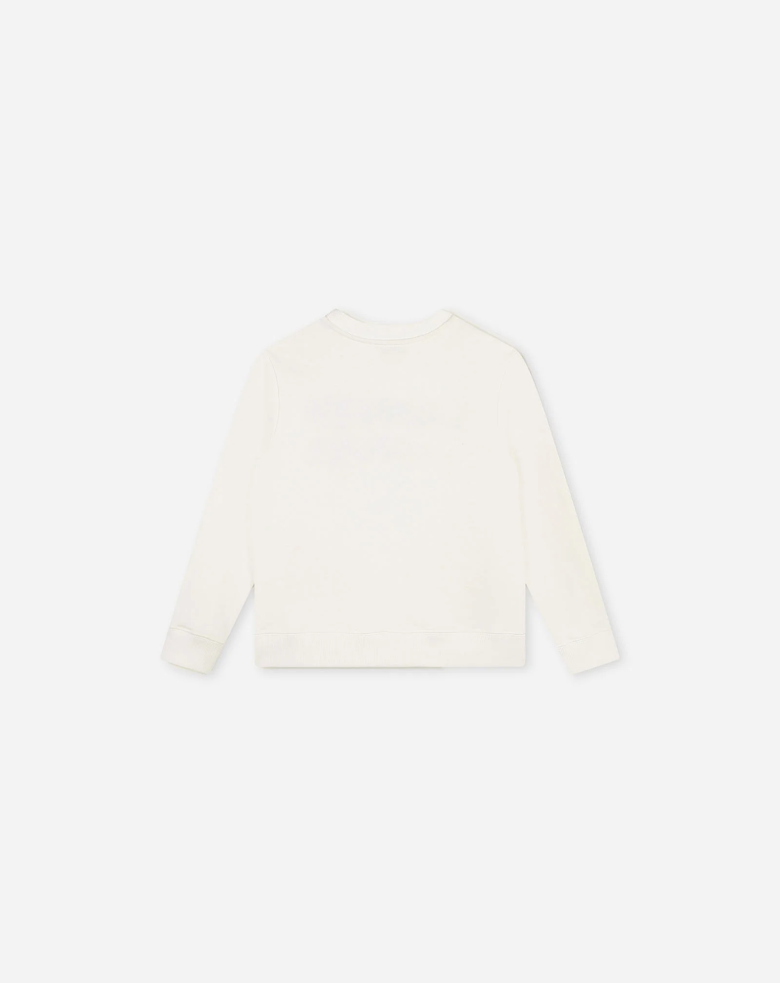 Round-neck logo sweatshirt