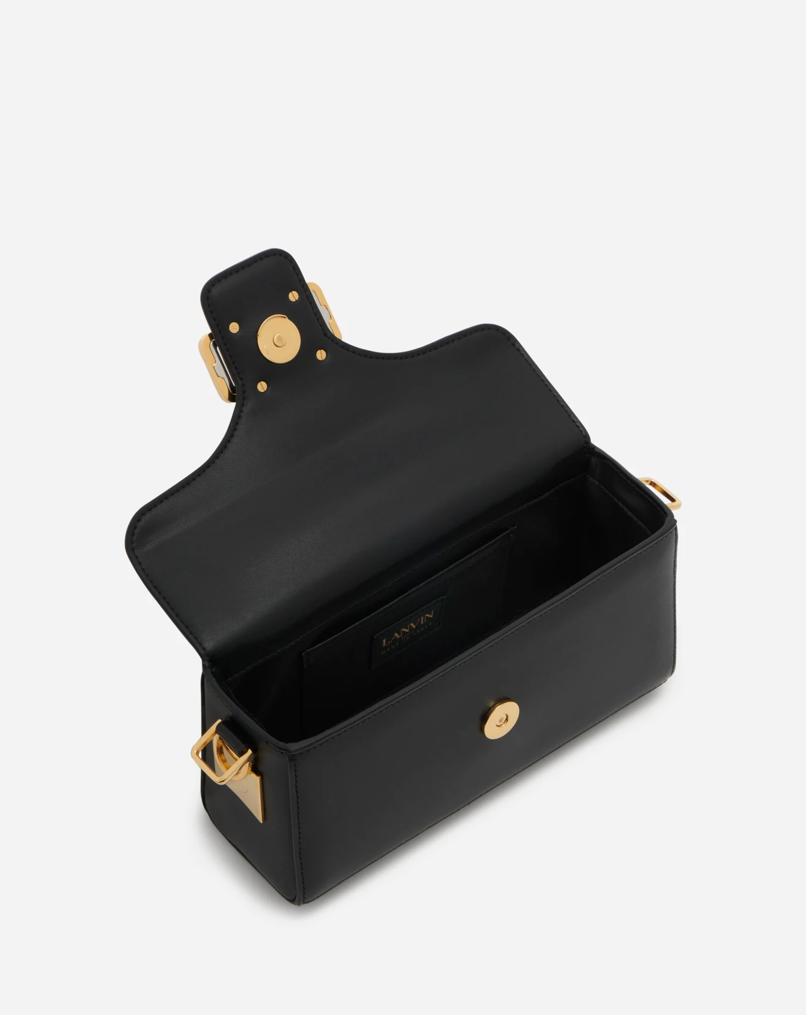 Shiny leather nano pencil bag