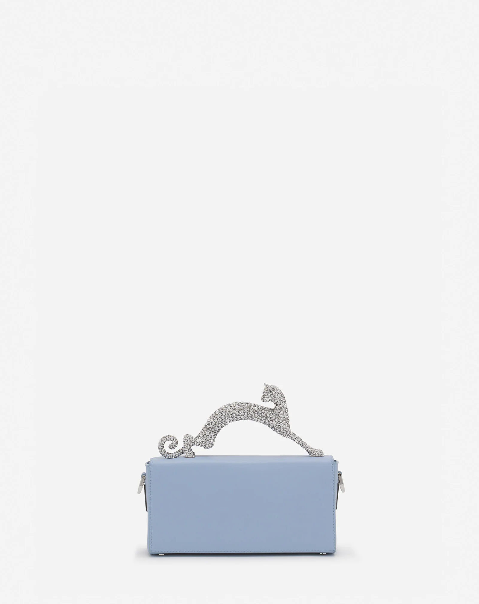 Nano pencil cat leather bag