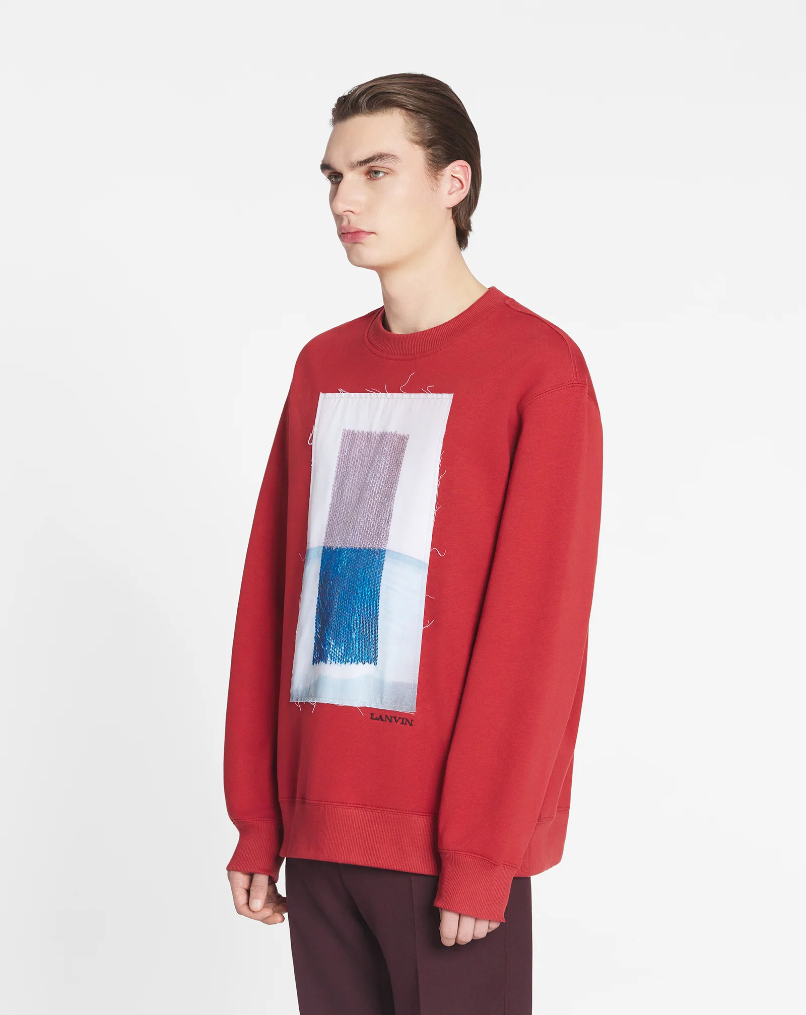 Sweatshirt with an archives print
