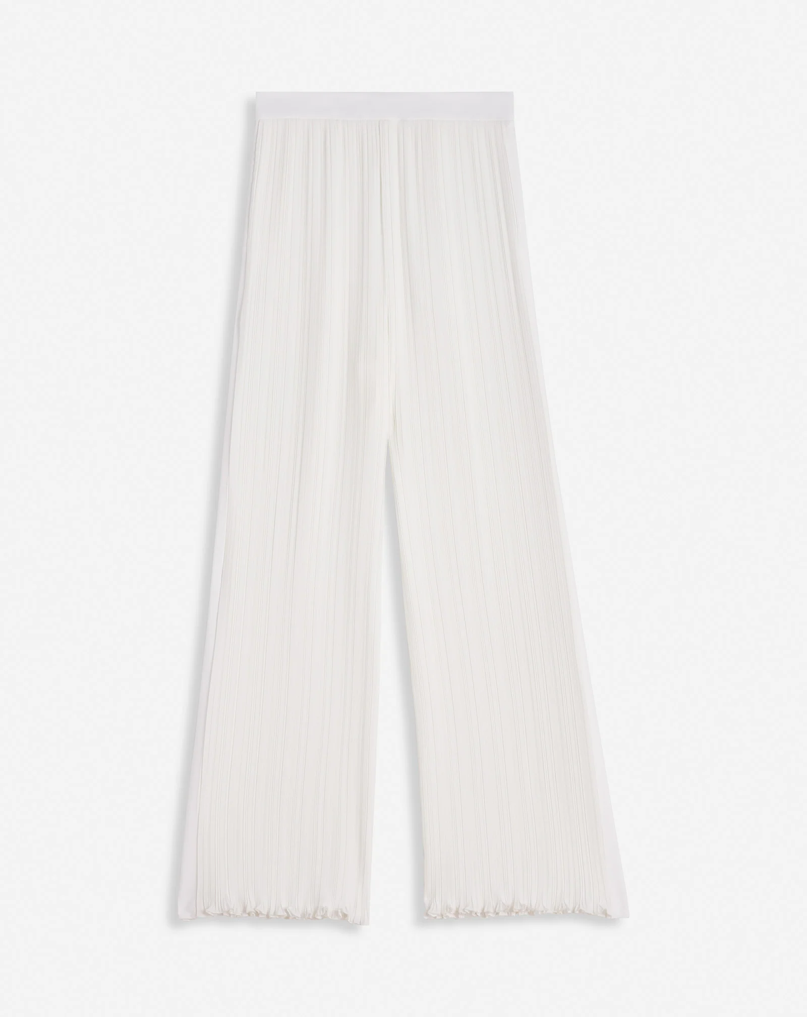 Pleated pants