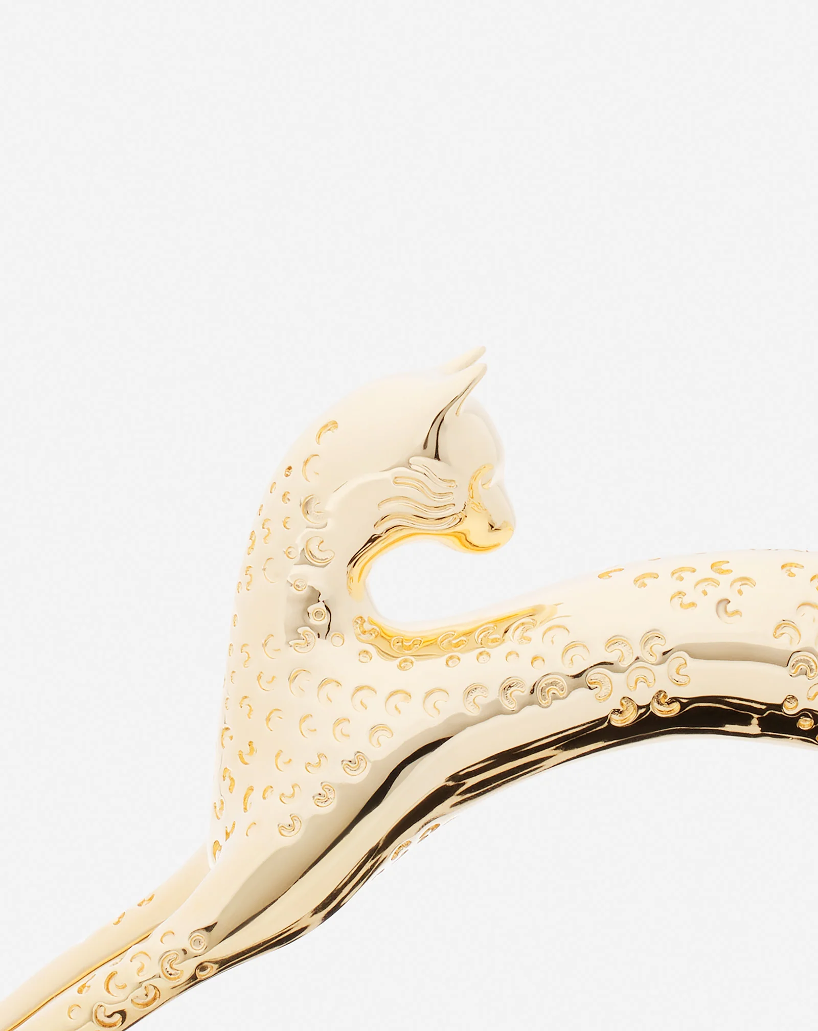 Nano pencil cat bag in pony-effect leather