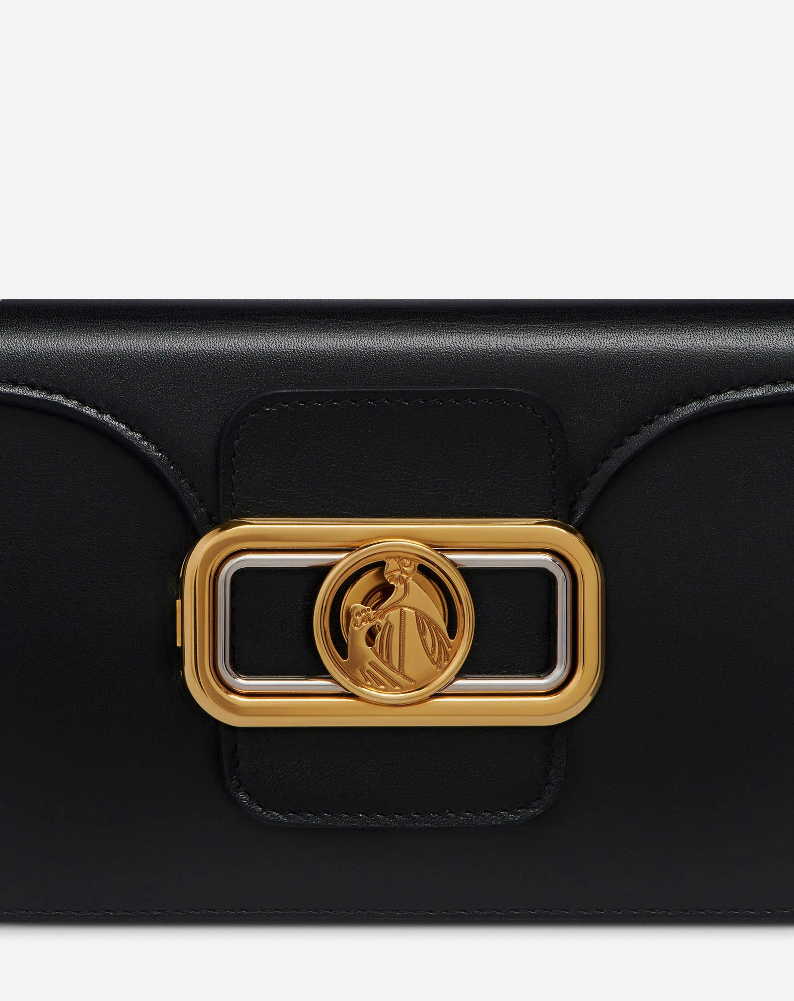 Medium pencil leather bag