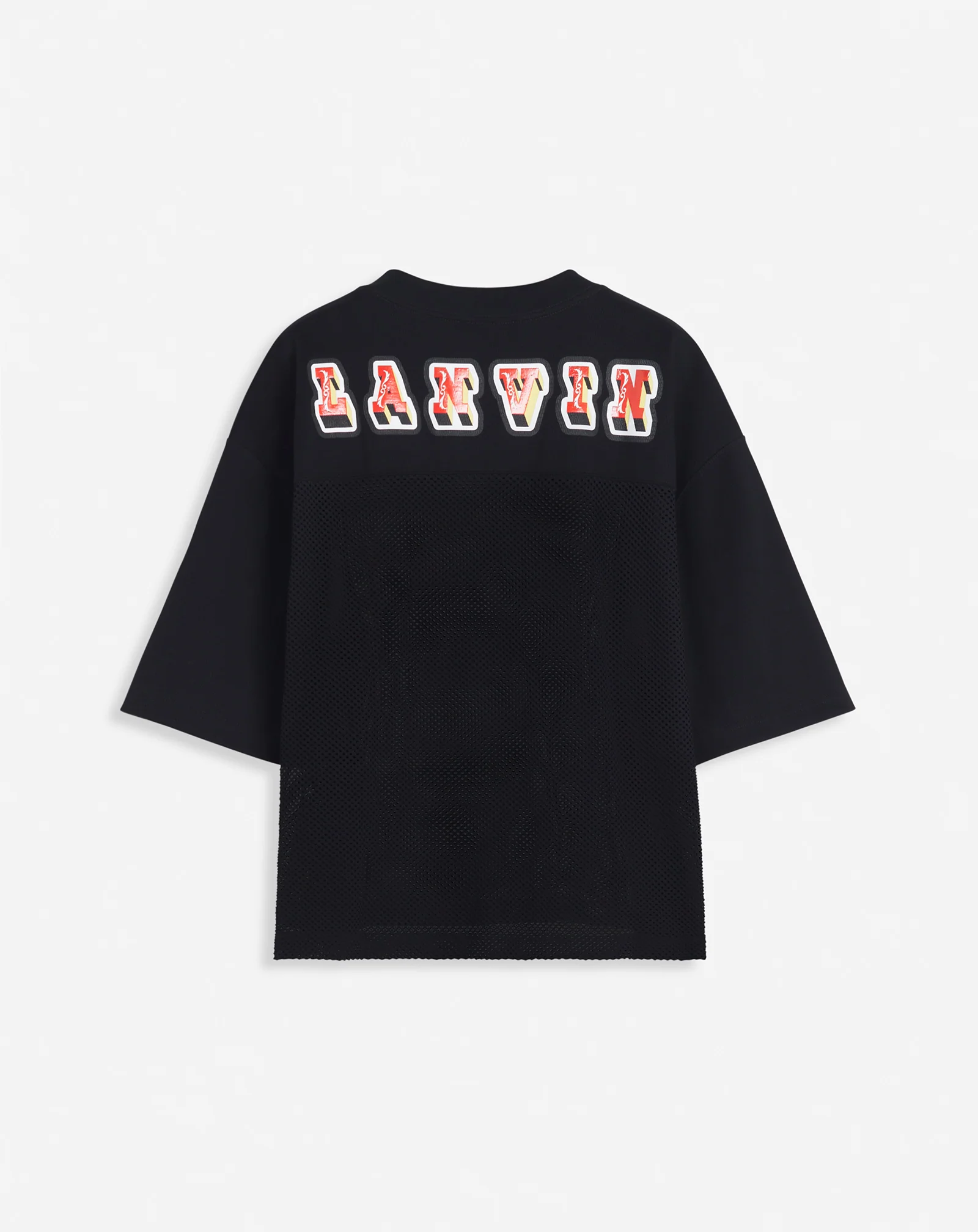 Lanvin x future loose-fit mesh t-shirt