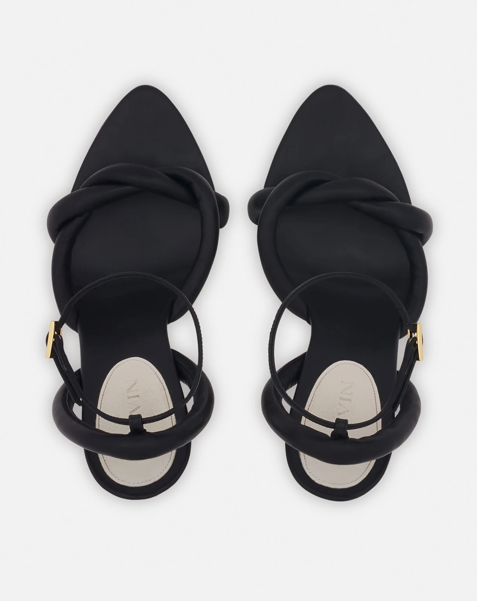 Rythms by lanvin leather sandals