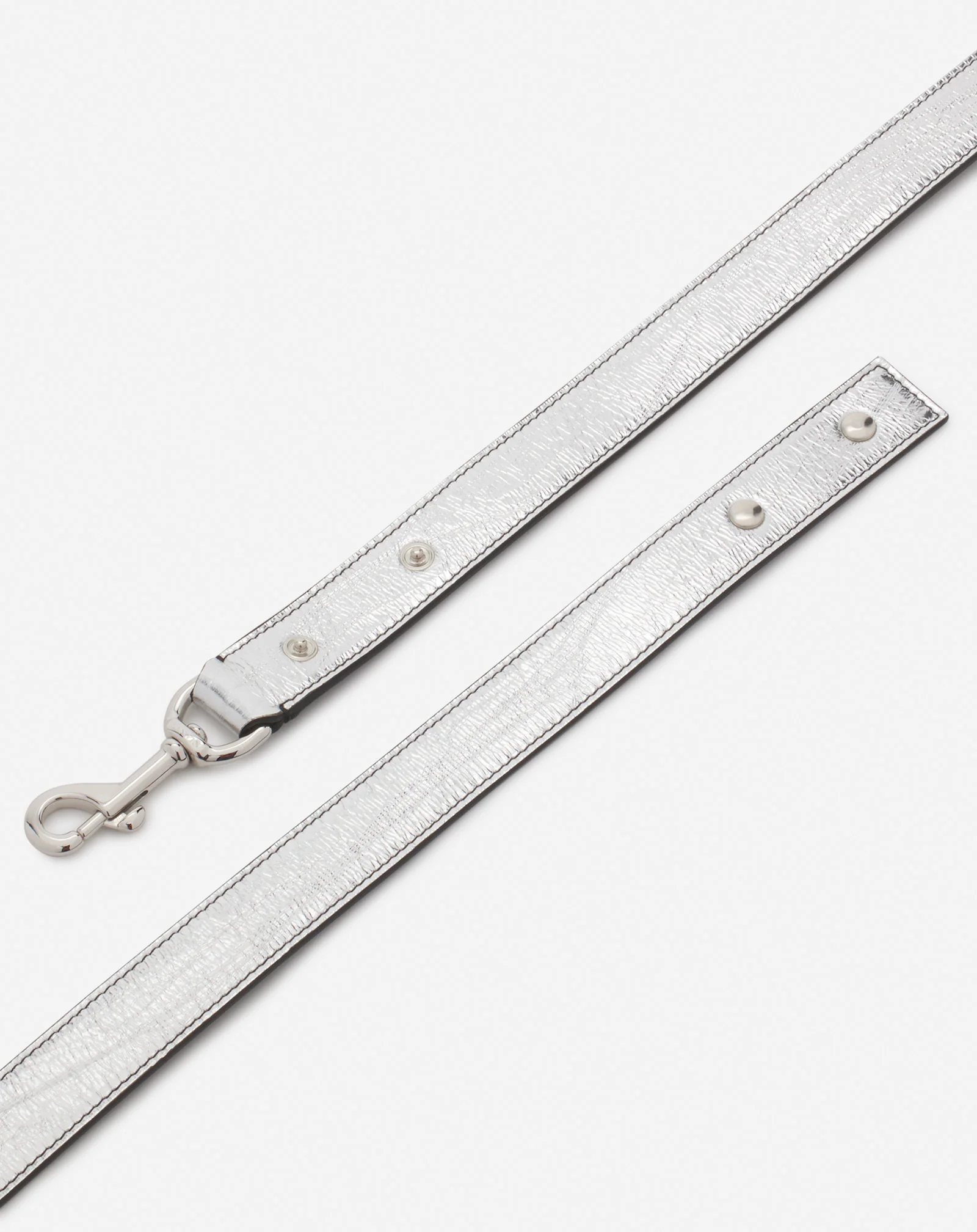 Séquence by lanvin baguette bag in metallic leather