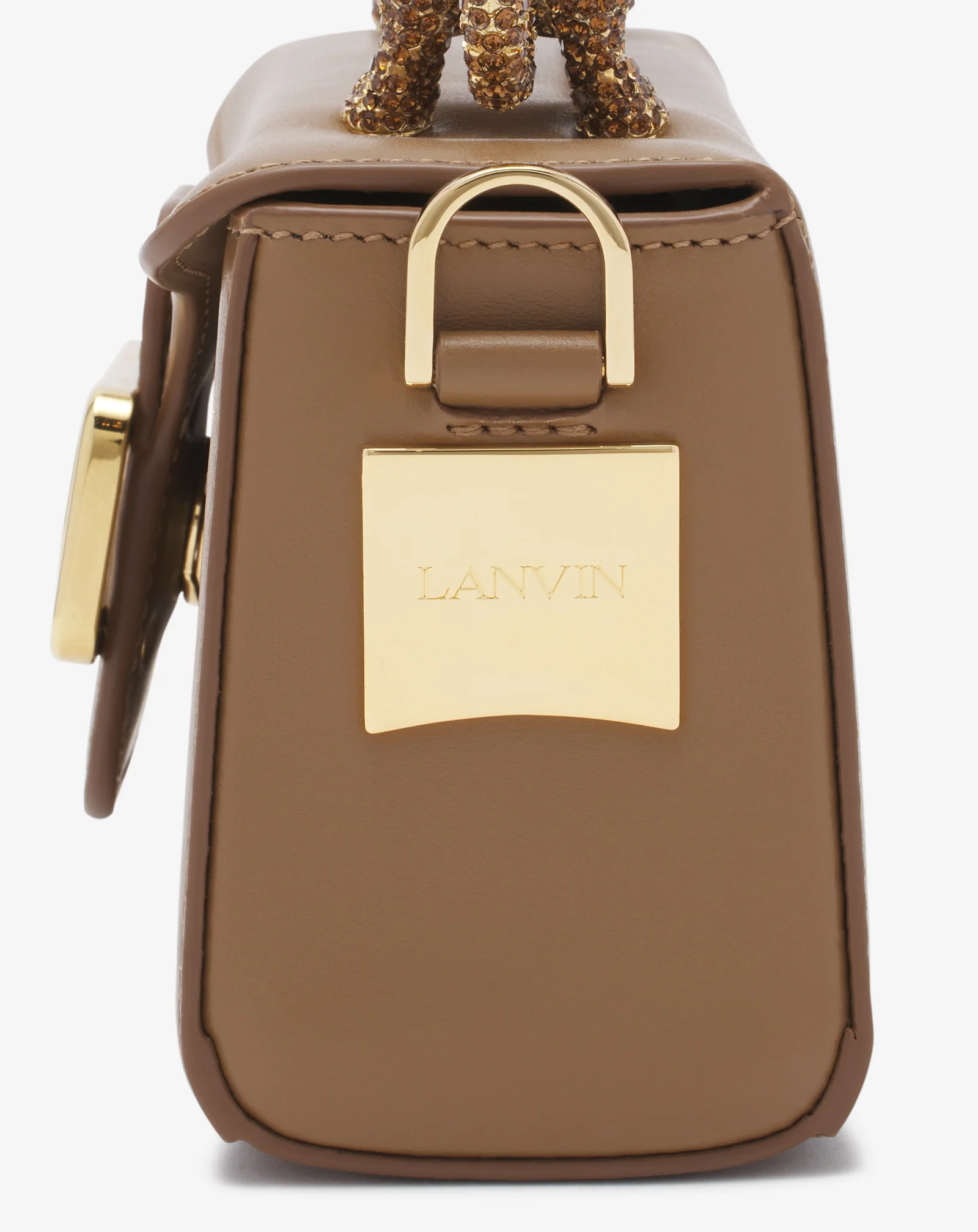 Nano pencil cat leather bag