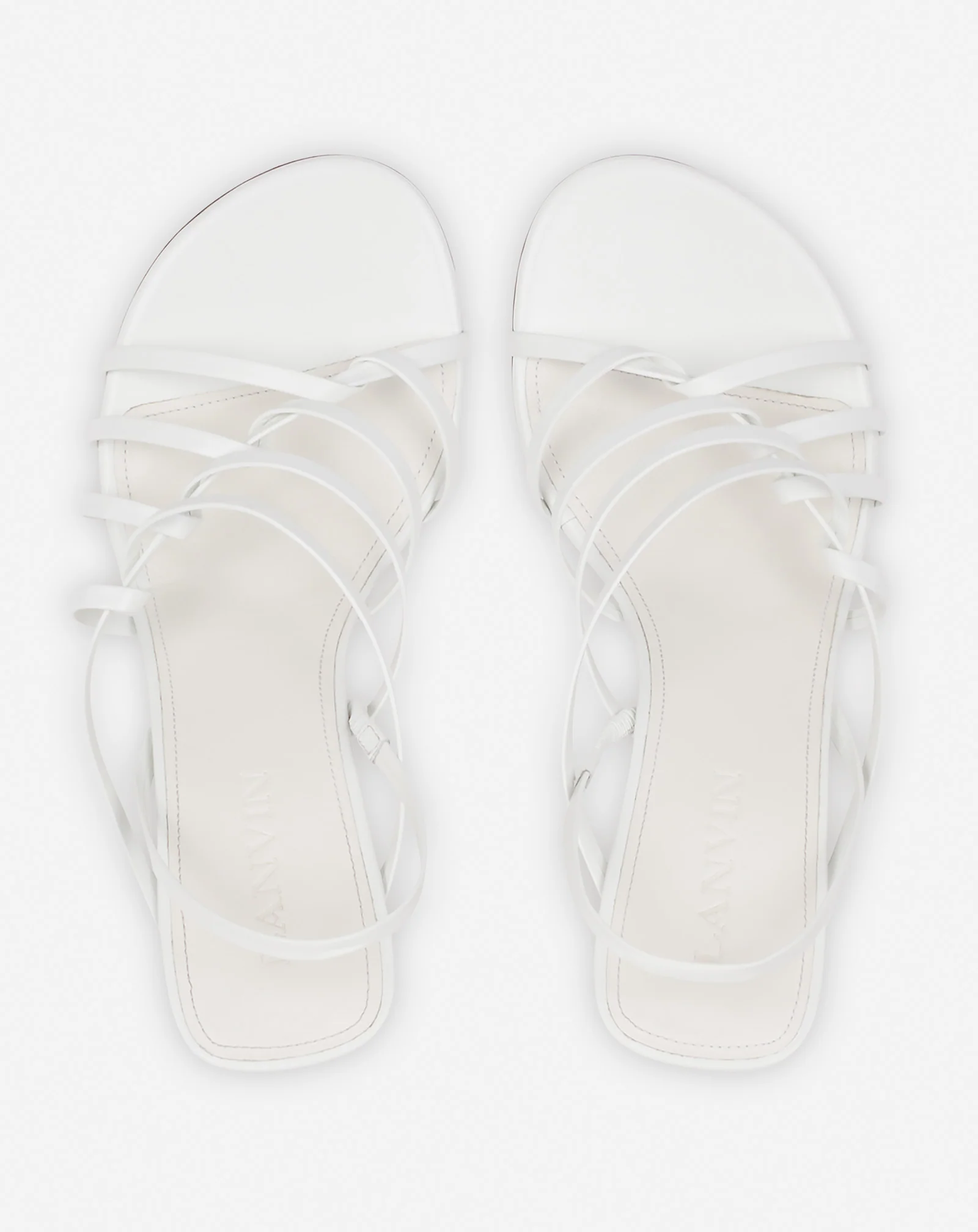 Séquence by lanvin leather sandals