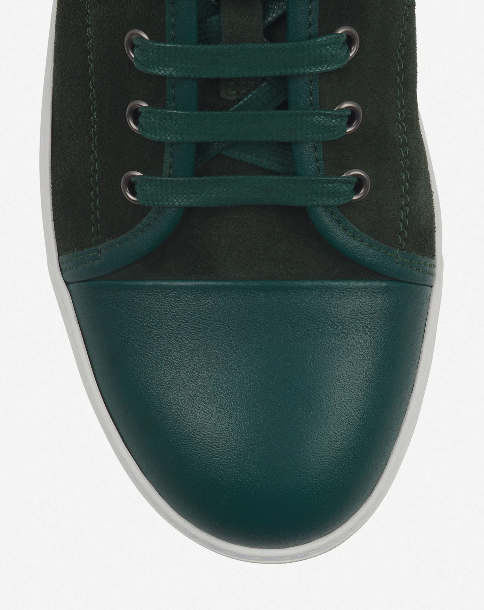 Dbb1 leather and suede sneakers