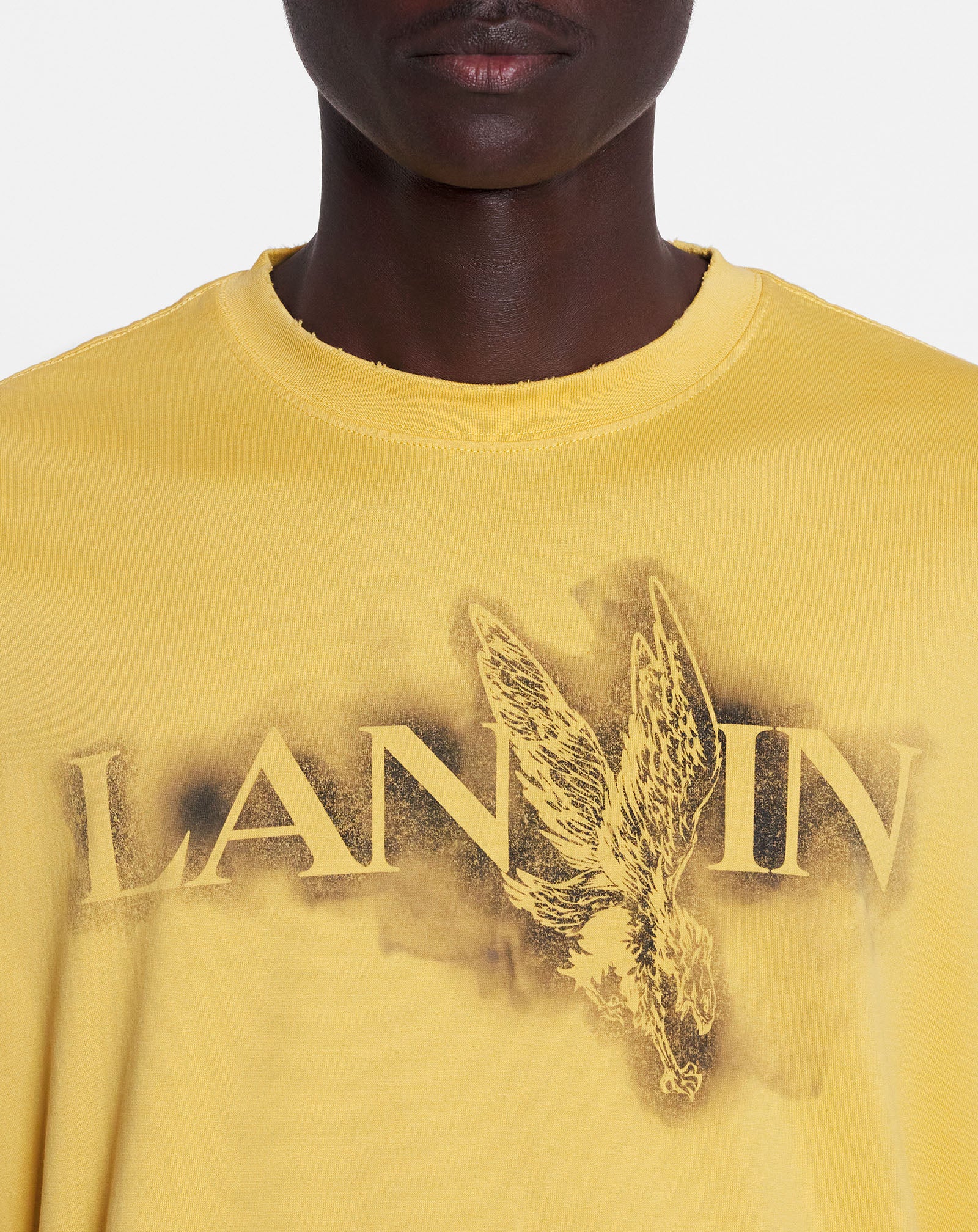 Lanvin x future eagle print t-shirt
