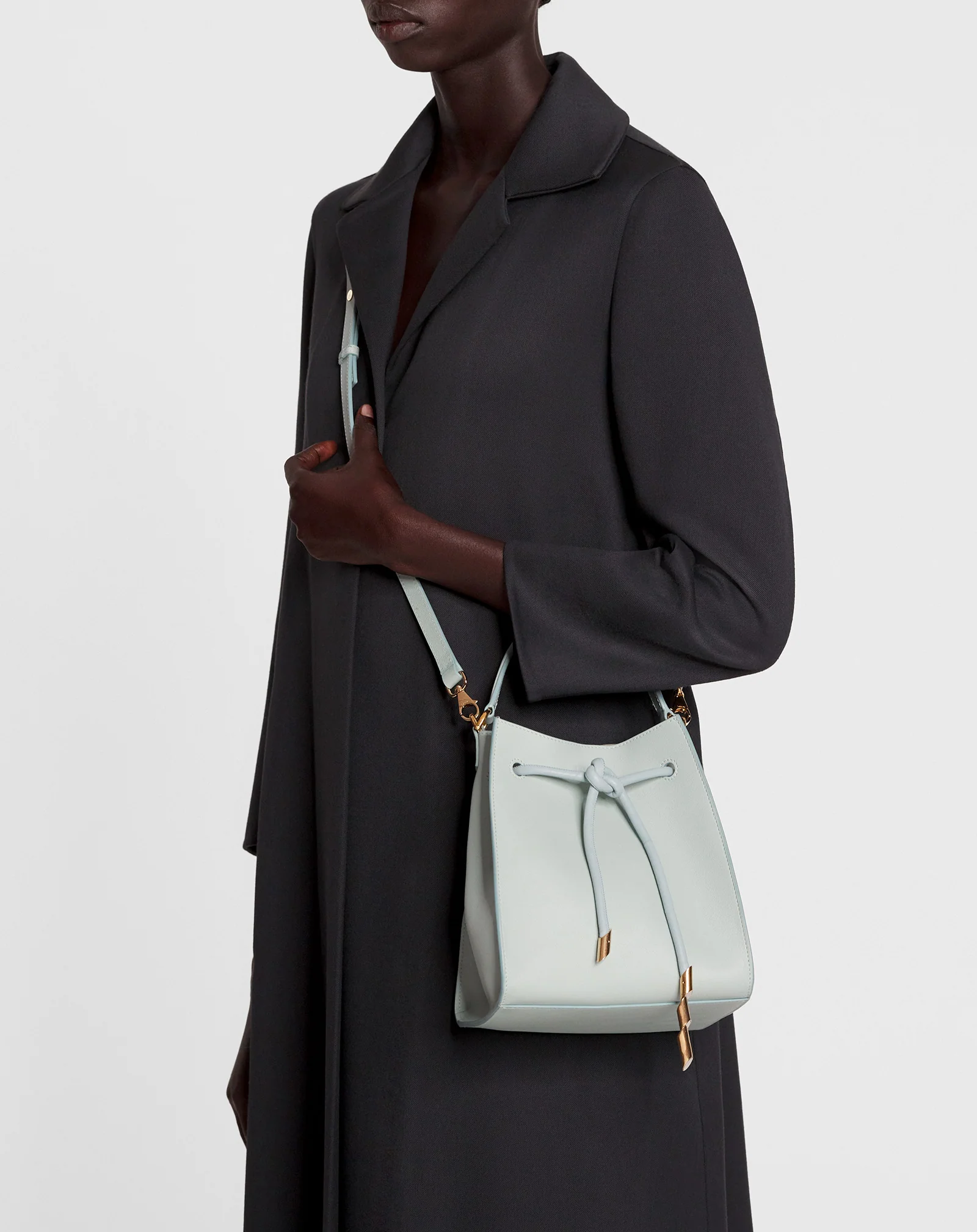 Small leather sequence by lanvin handbag