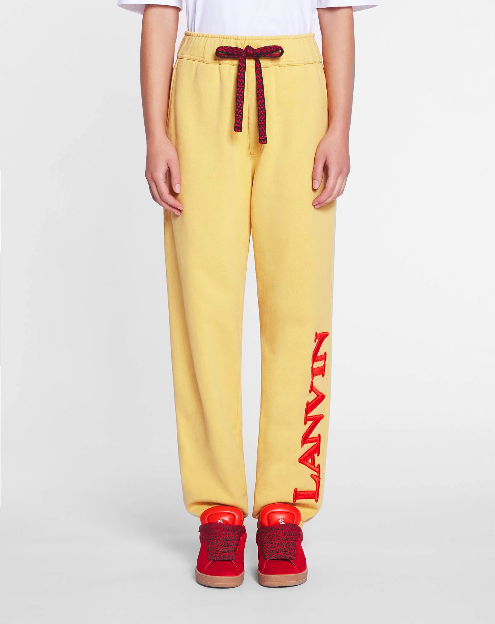 Lanvin x future unisex logo jogging pants
