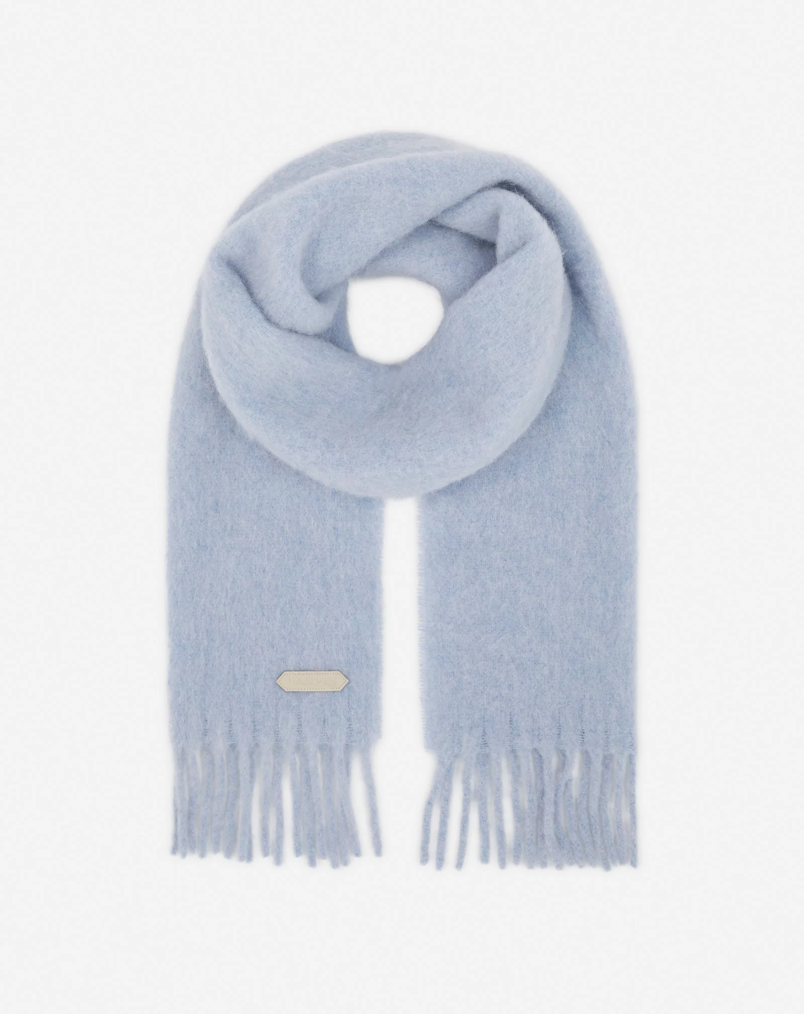 Lanvin fringed scarf in wool