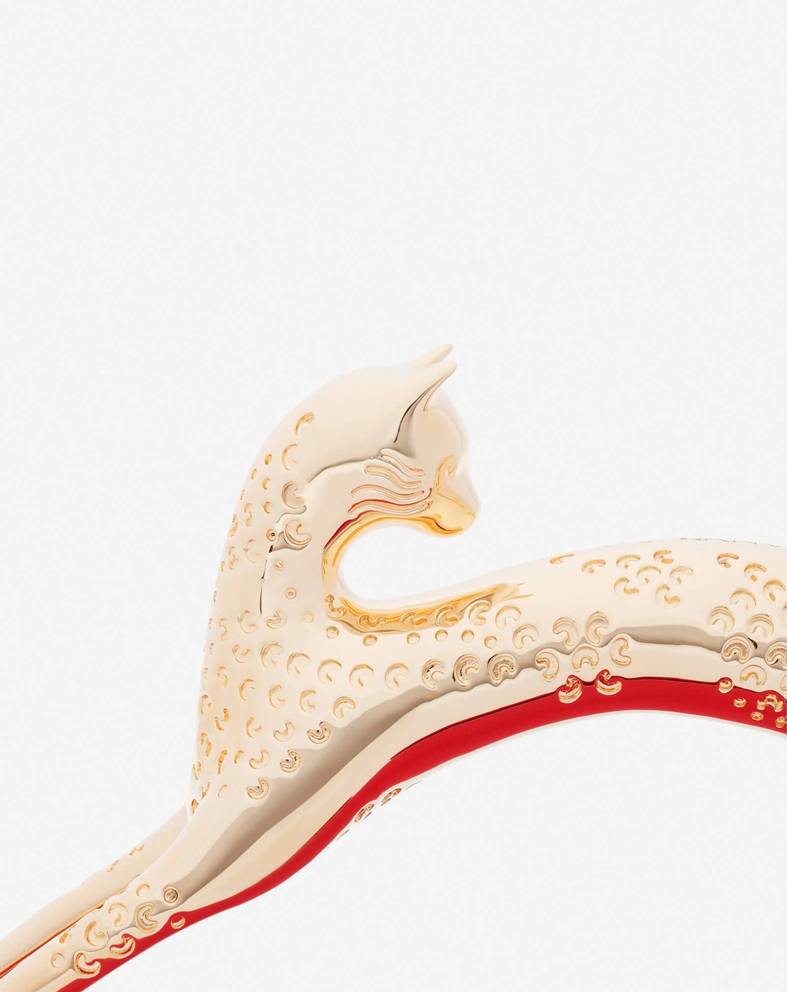 Leather nano pencil cat bag