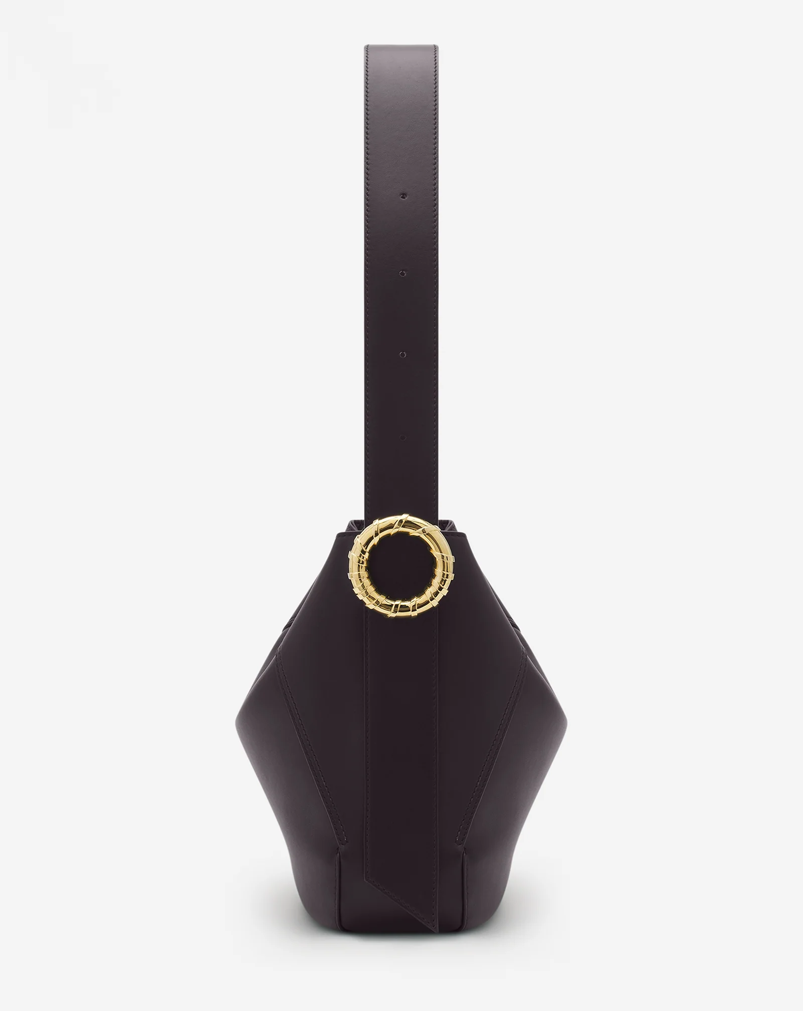 Leather melodie hobo bag