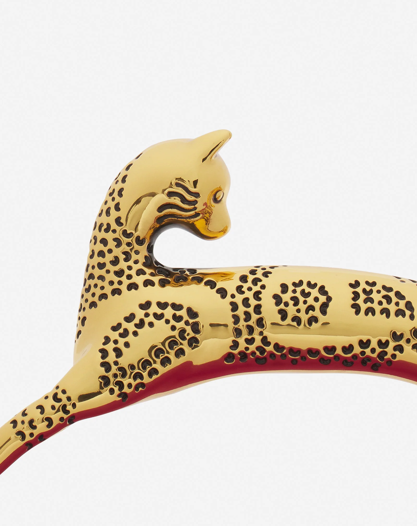 Medium leather pencil cat bag