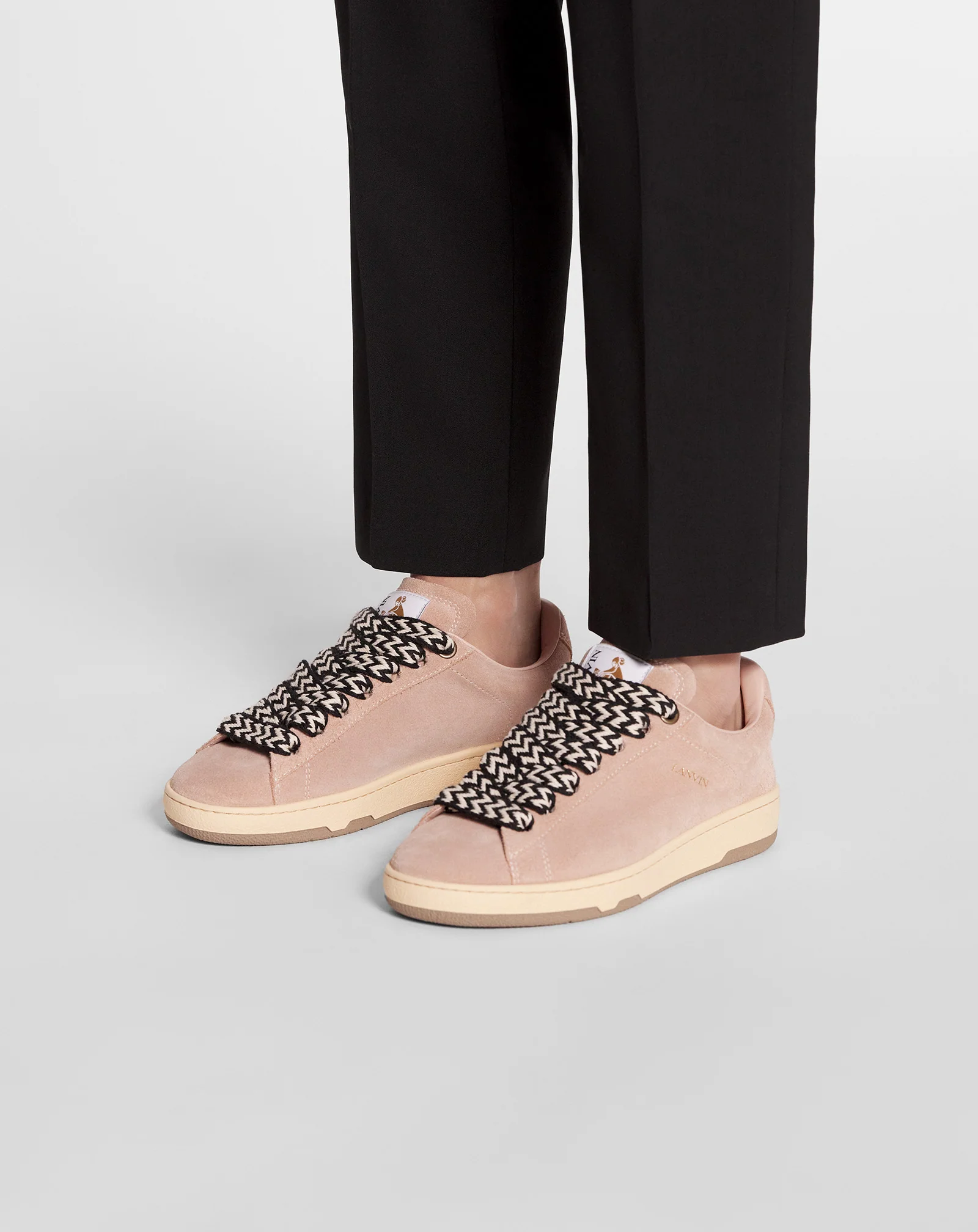 Suede curb lite sneakers