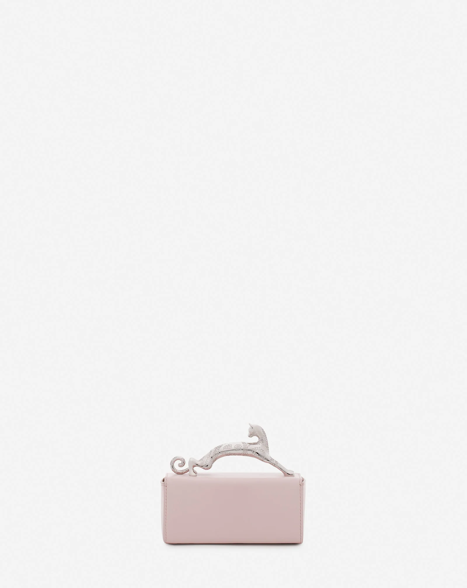 Leather micro pencil cat bag