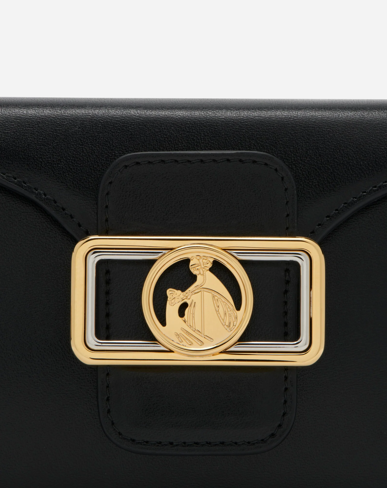 Shiny leather nano pencil bag