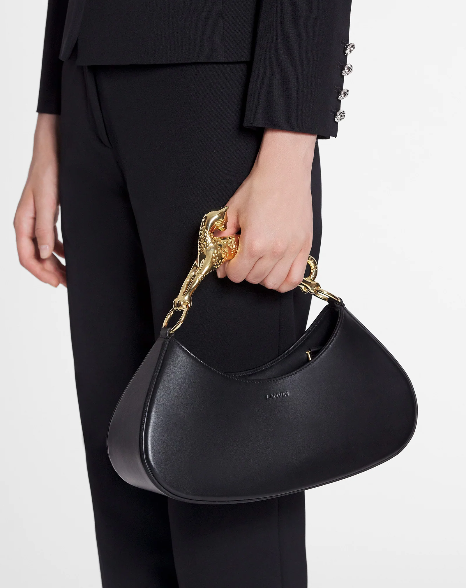 Hobo cat bolide leather bag