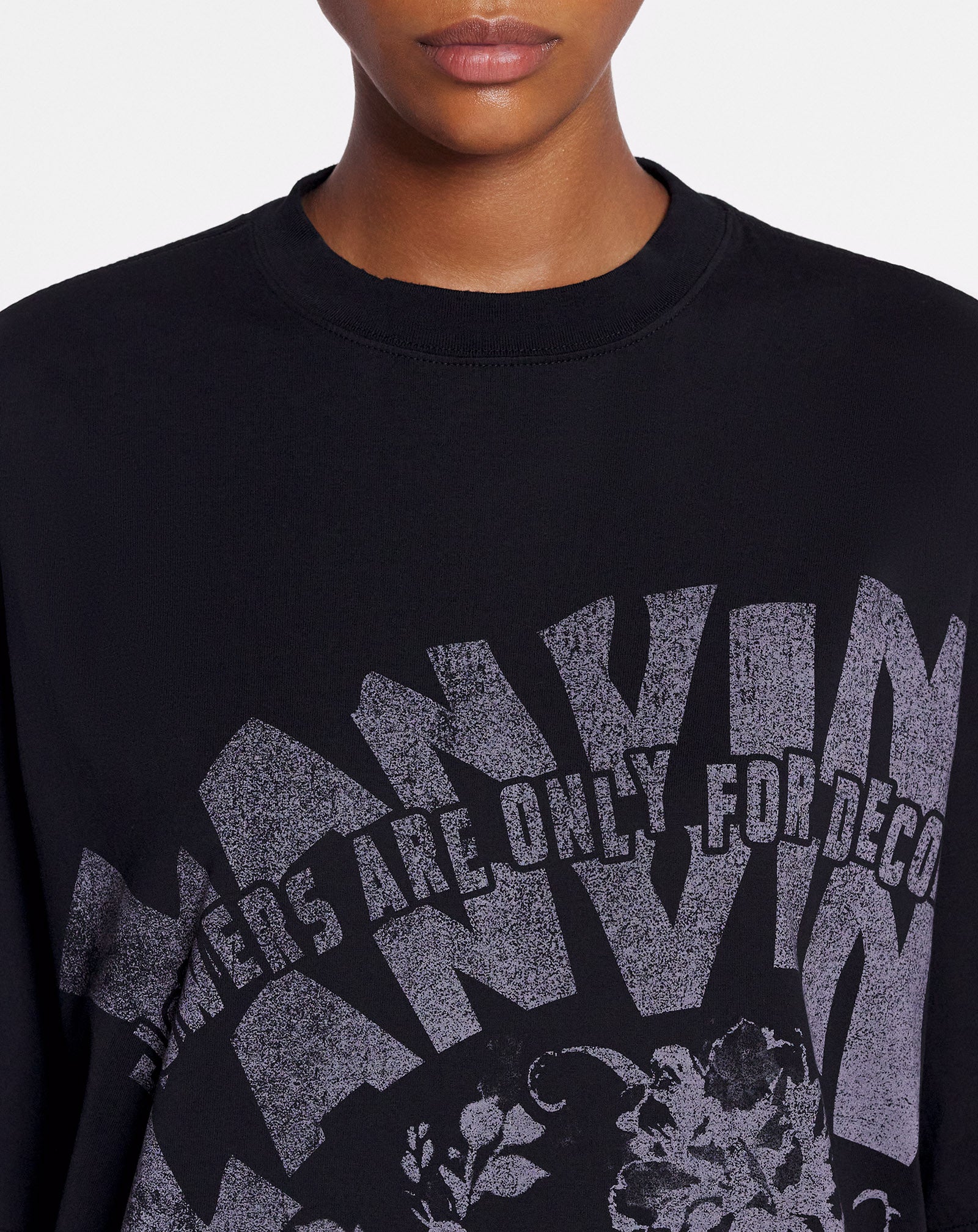 Lanvin x future unisex loose-fit printed t-shirt