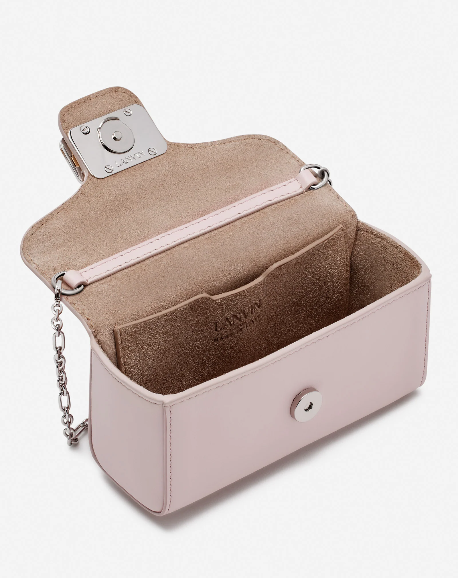 Leather micro pencil cat bag