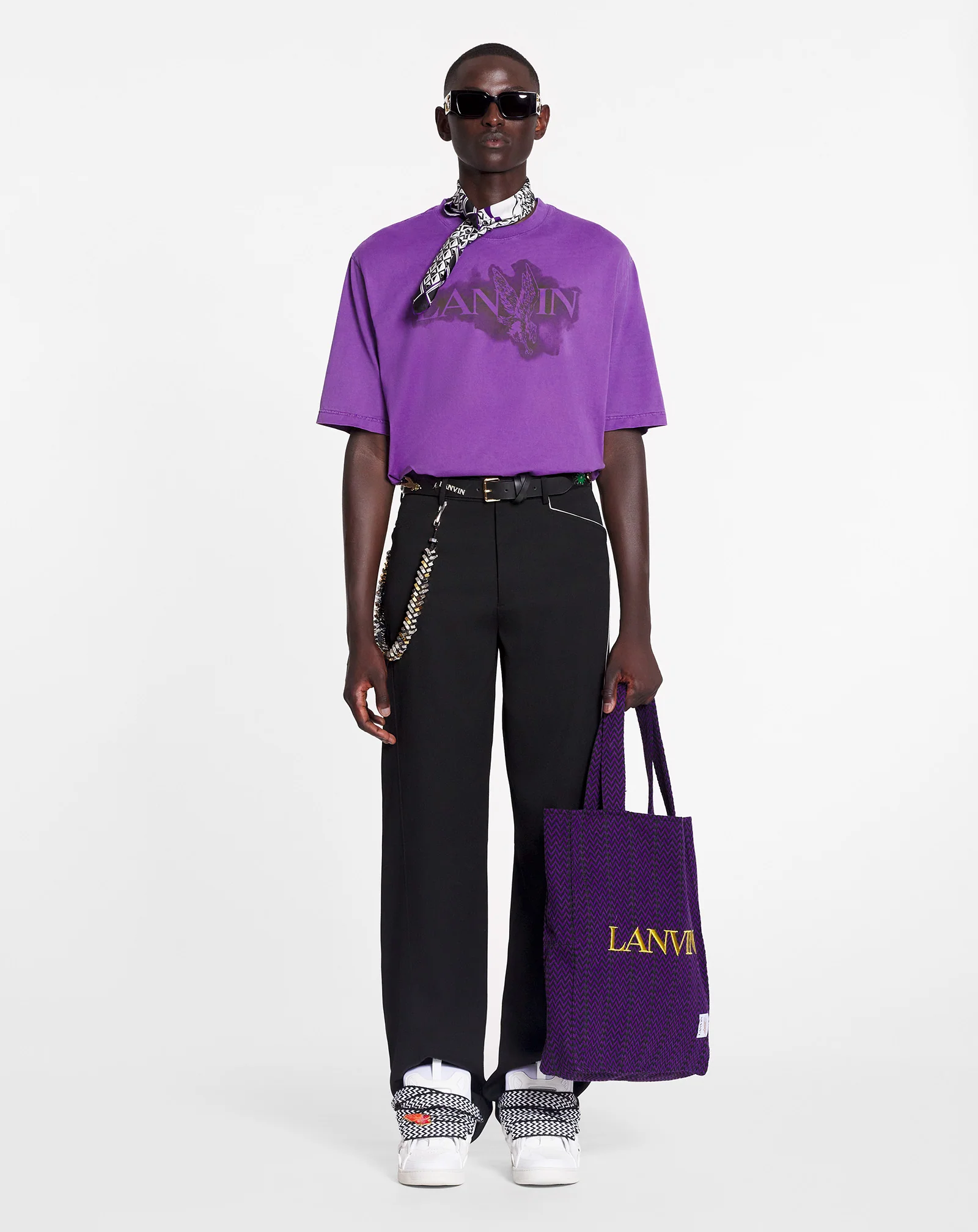 Lanvin x future straight fit pants