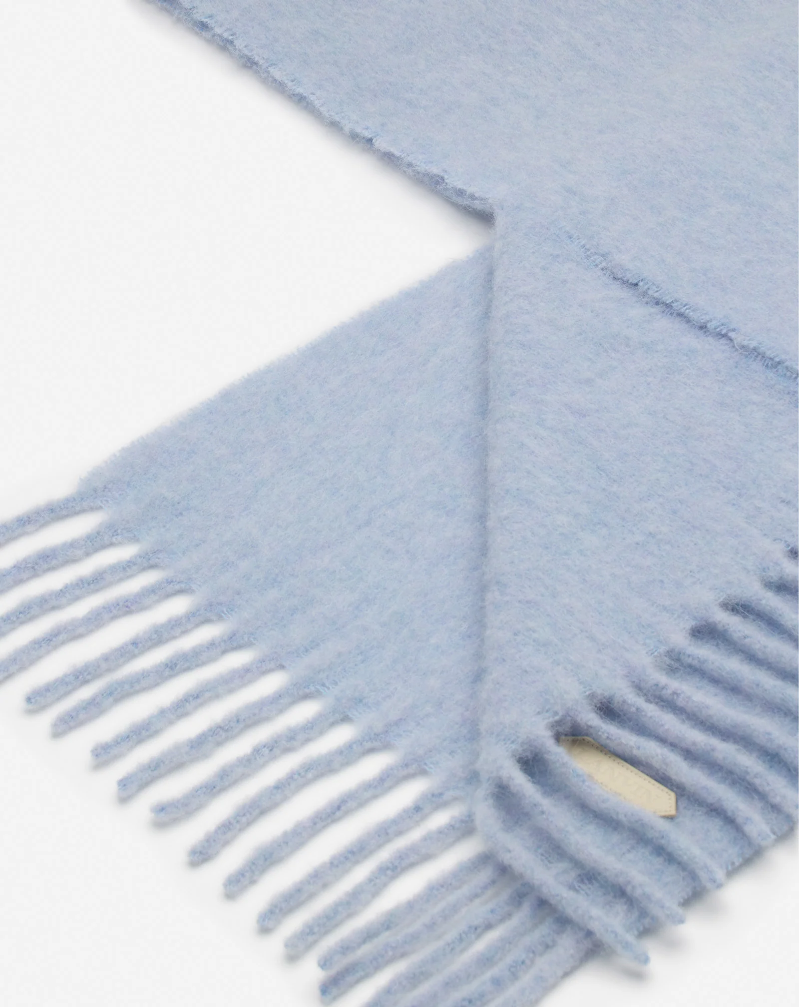 Lanvin fringed scarf in wool