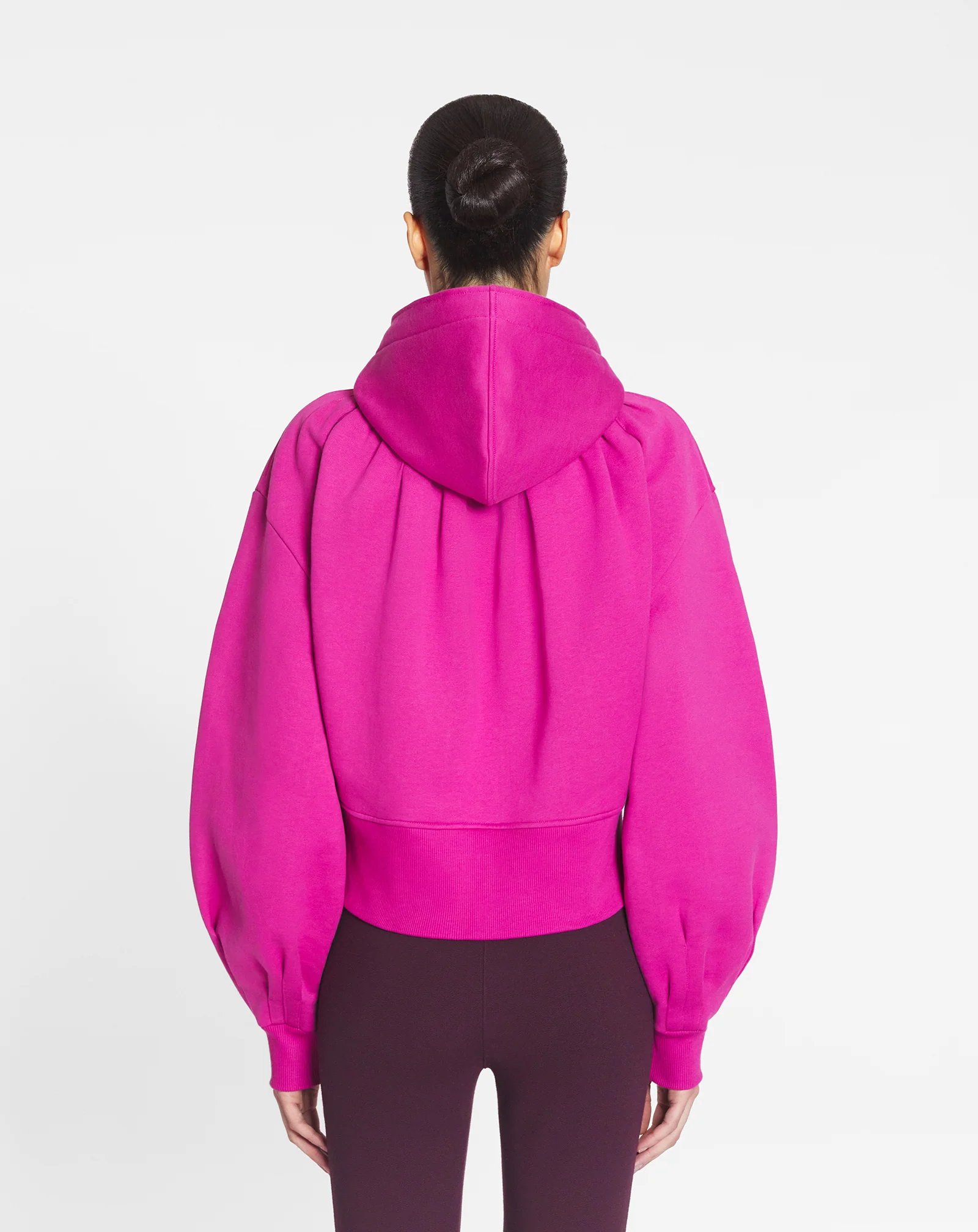 Sportswear zipped hoodie