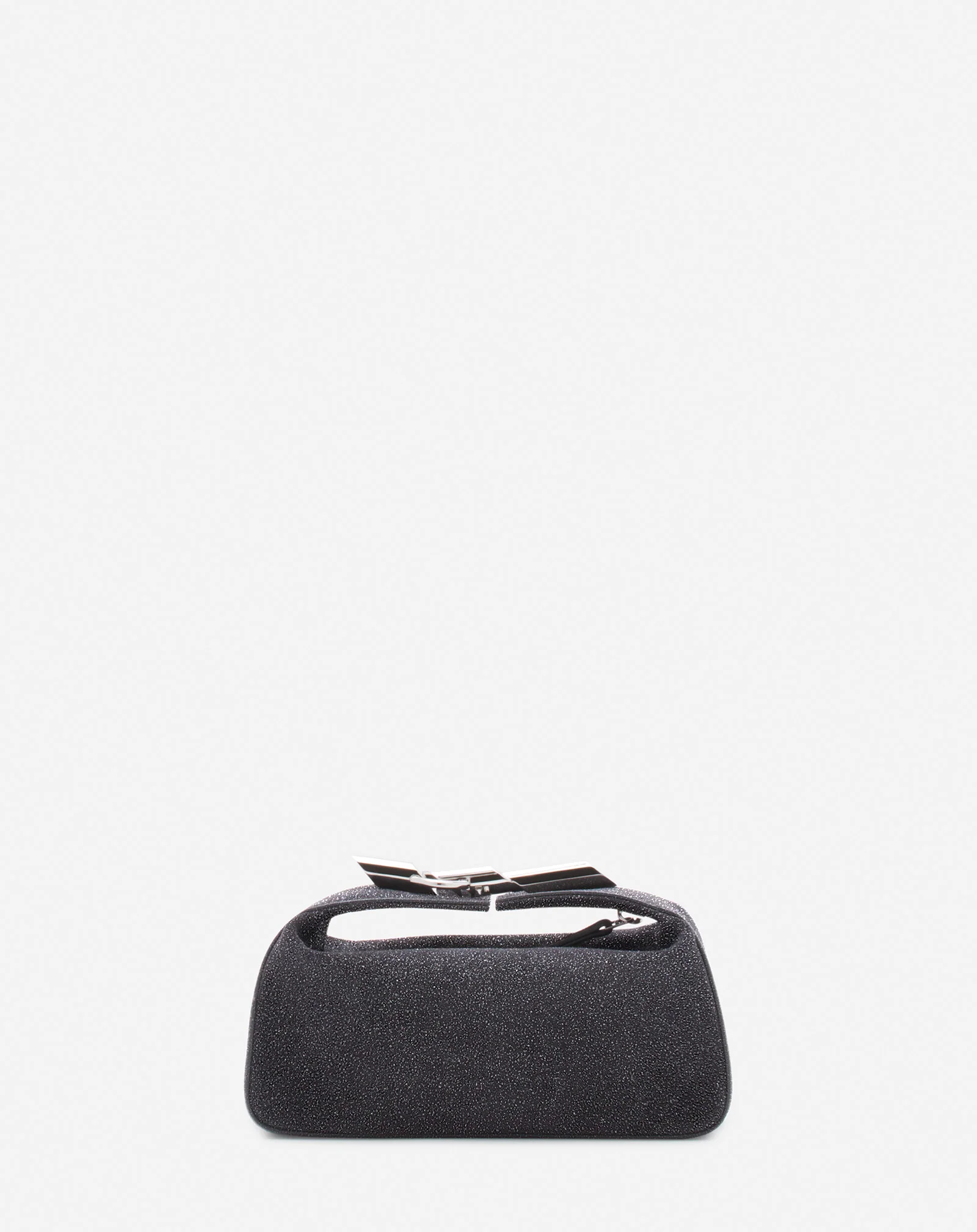 Haute séquence clutch bag in suede