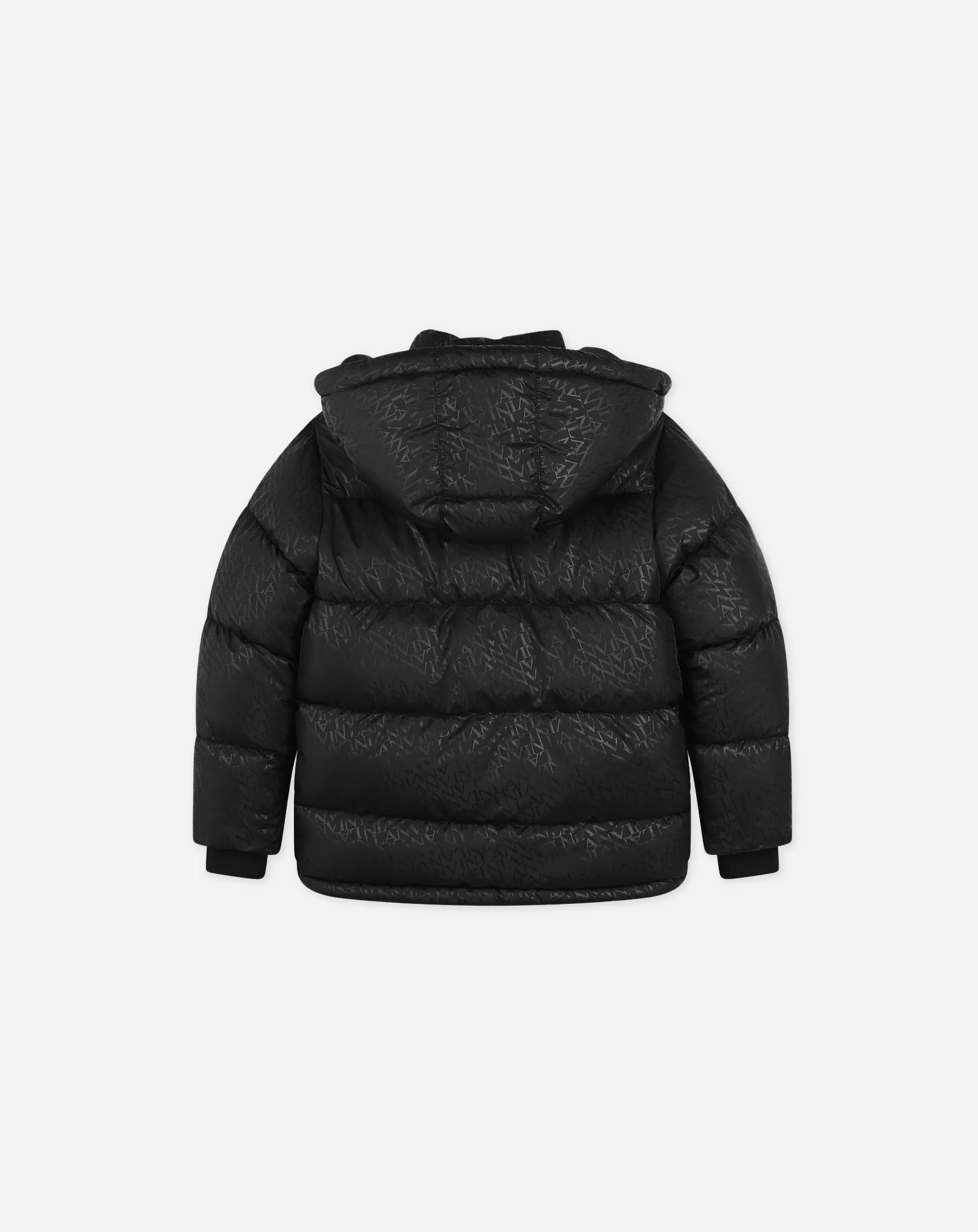 Hooded water-repellent parka
