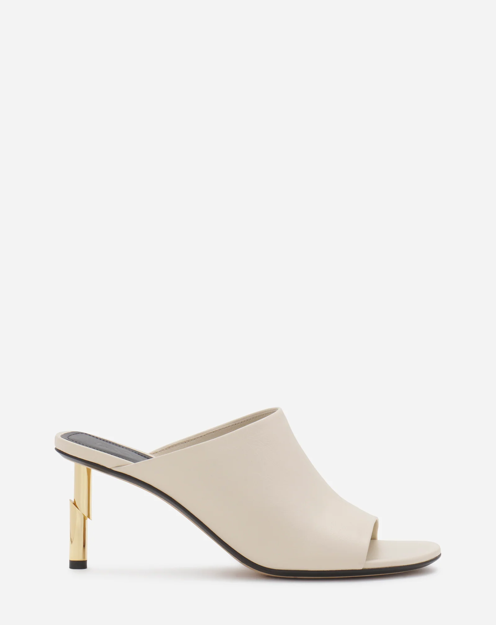 Leather sequence by lanvin mules